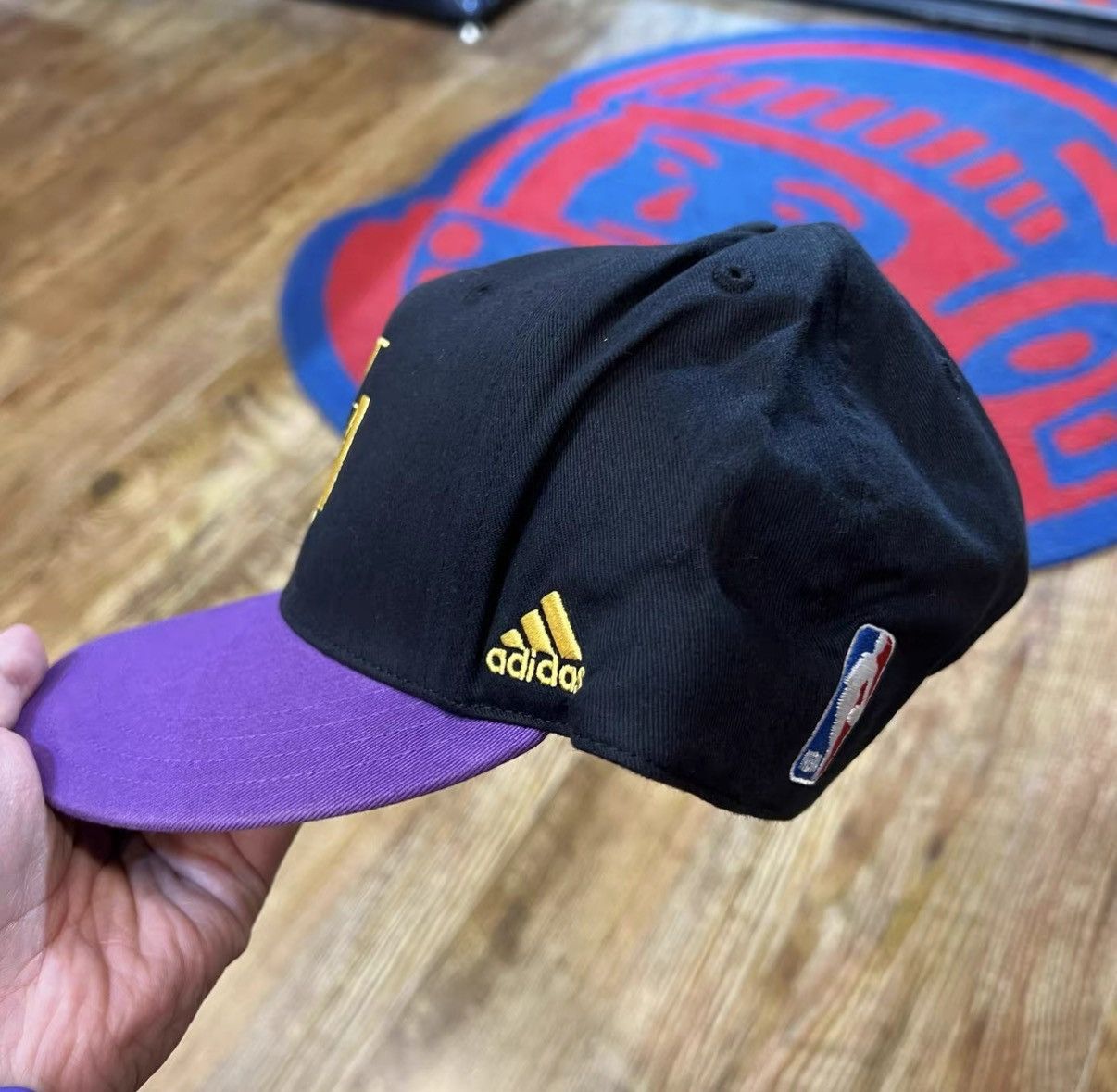 Adidas Adidas NBA Los Angeles Lakers Cap J32 Size ONE SIZE - 2 Thumbnail