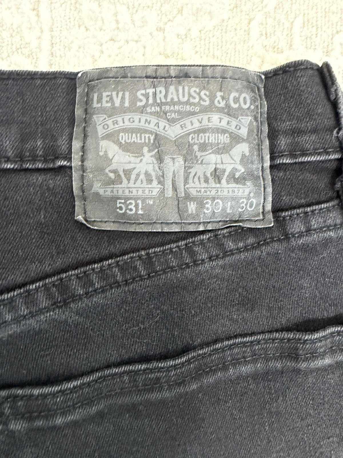 Levi's Levi’s Jeans 531 Black Size US 30 / EU 46 - 5 Thumbnail