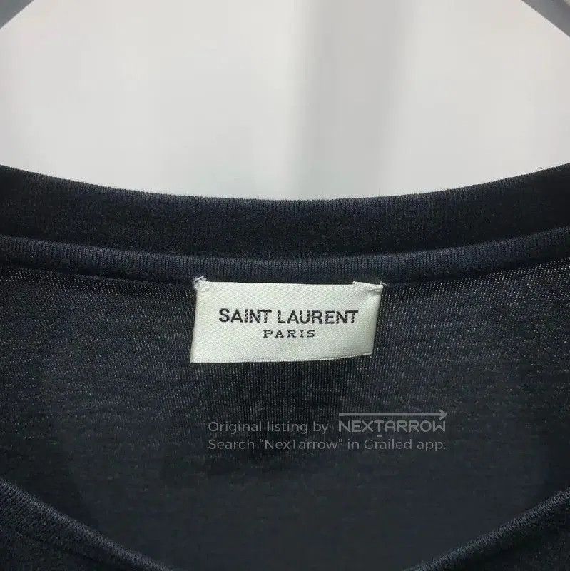 Yves Saint Laurent Saint Laurent Black Women's T-Shirt . Size XL / US 12-14 / IT 48-50 - 3 Thumbnail