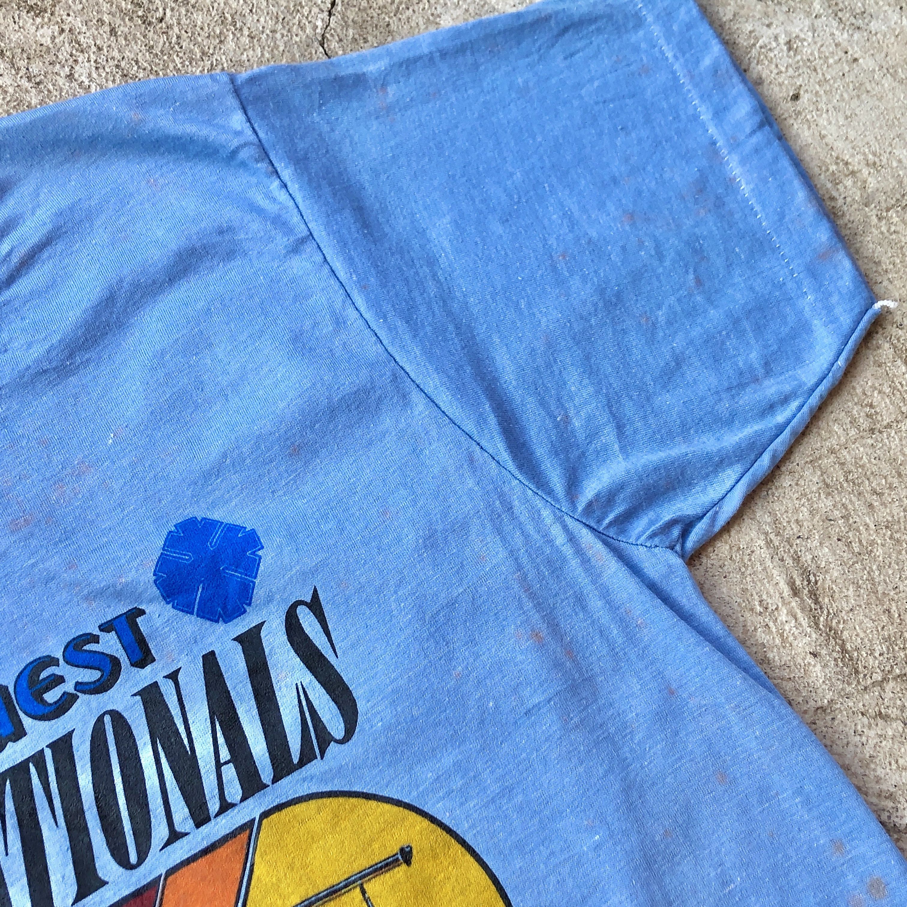 Vintage VTG 80s NHRA T-shirt Size US M / EU 48-50 / 2 - 9 Thumbnail