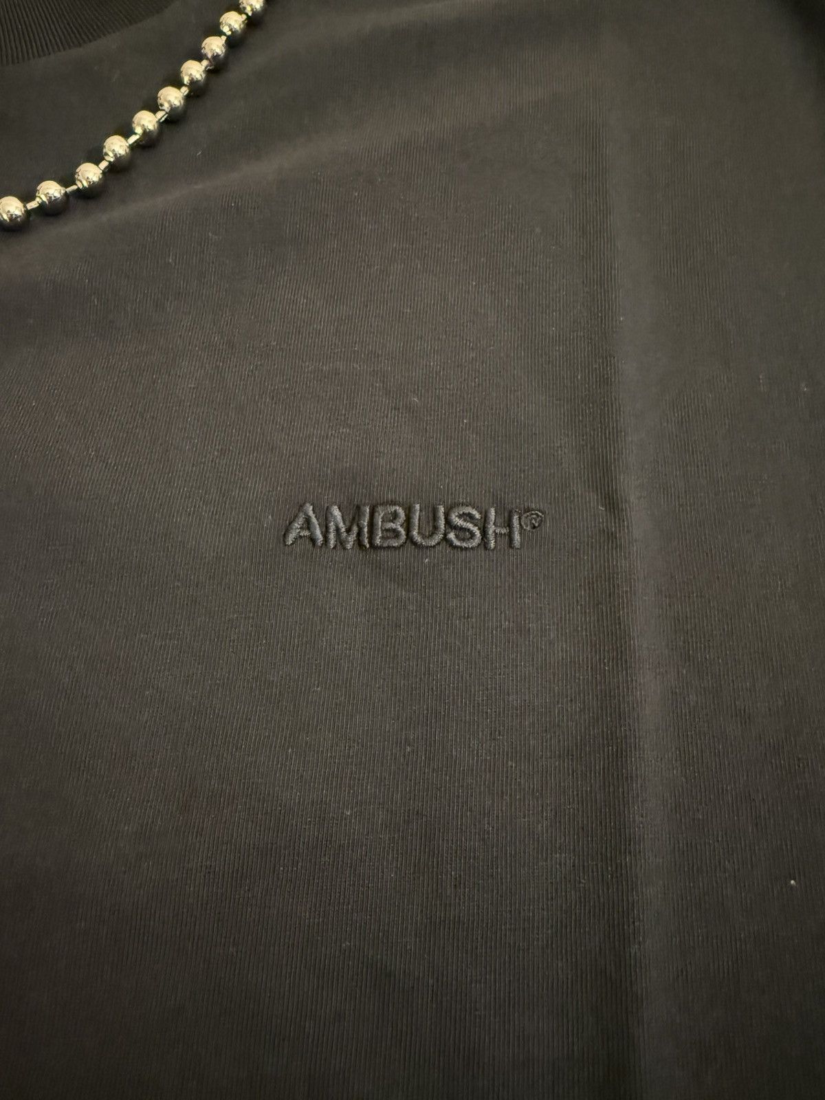 Ambush Design Ambush Ball Chain T-Shirt Black M Size US M / EU 48-50 / 2 - 4 Thumbnail
