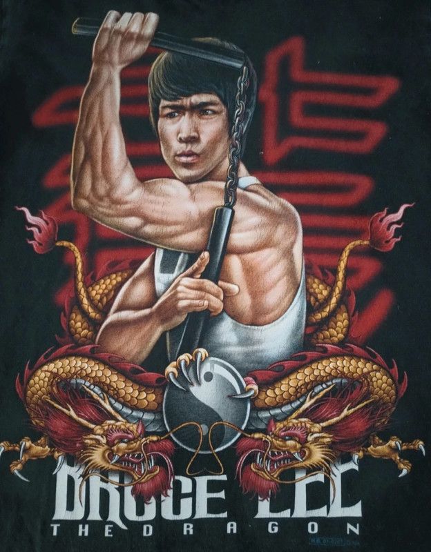 Japanese Brand × Vintage Vintage t shirt Bruce Lee Size US M / EU 48-50 / 2 - 3 Thumbnail
