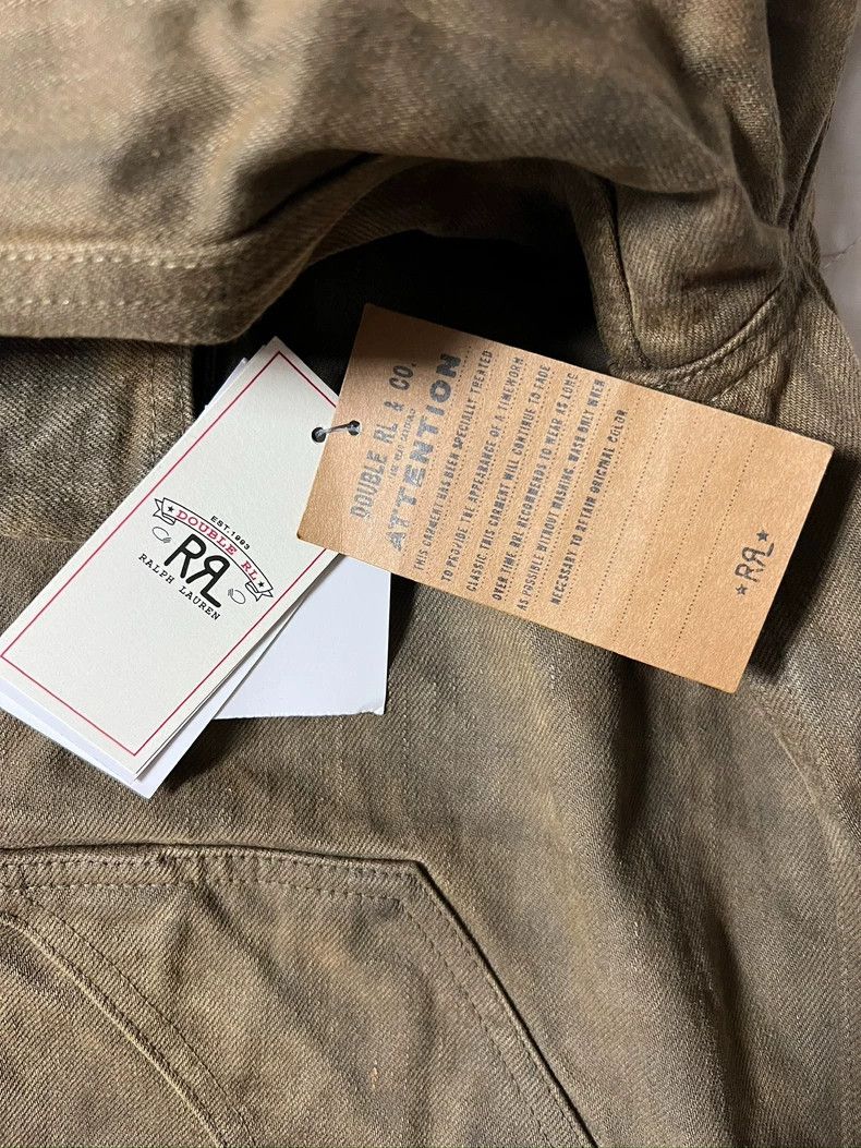 RRL Ralph Lauren RRL Ralph Lauren Brand new brown denim jacket Size US L / EU 52-54 / 3 - 3 Thumbnail