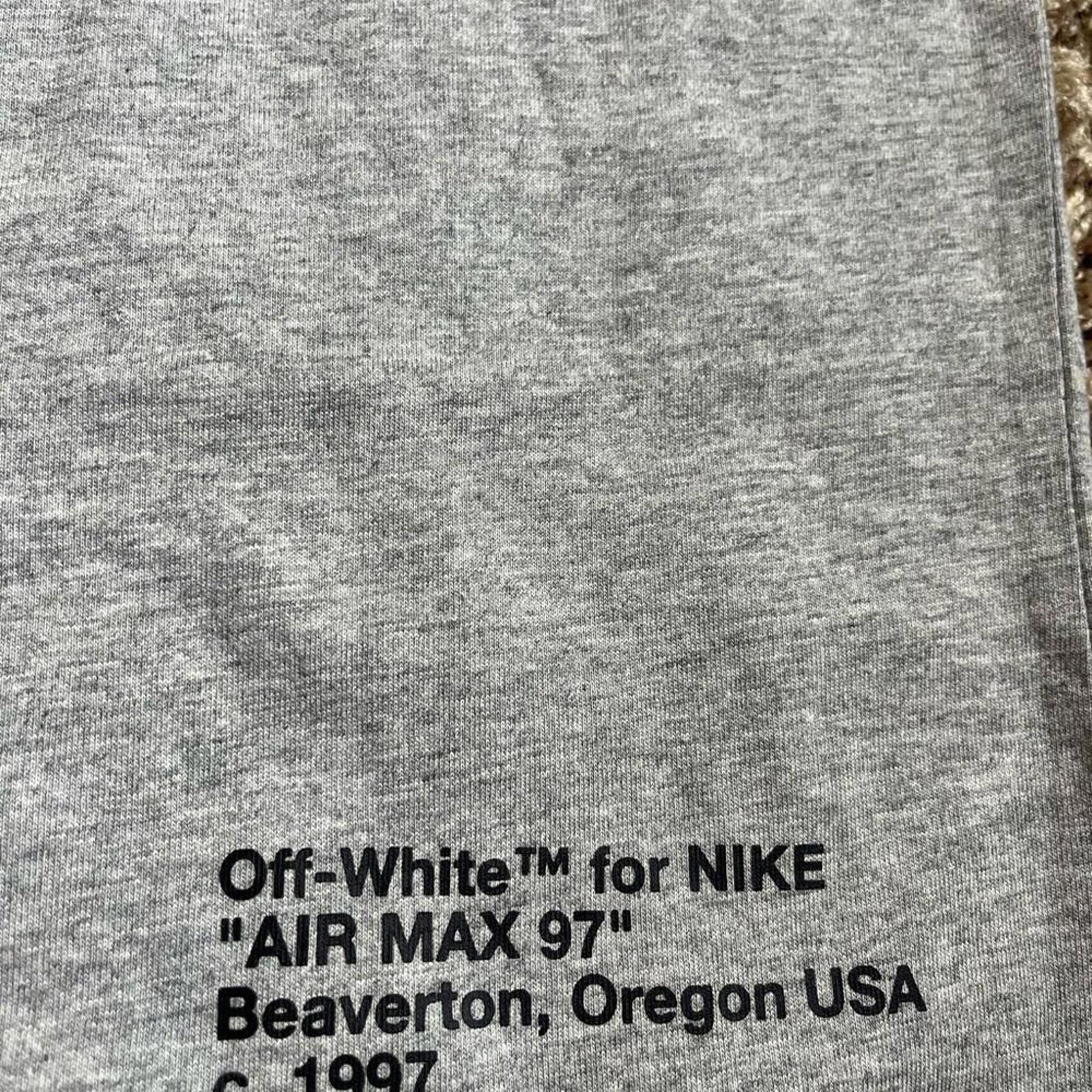 Nike Nike Off-White NRG A6 Tee Ash Grey Size US XS / EU 42 / 0 - 5 Thumbnail