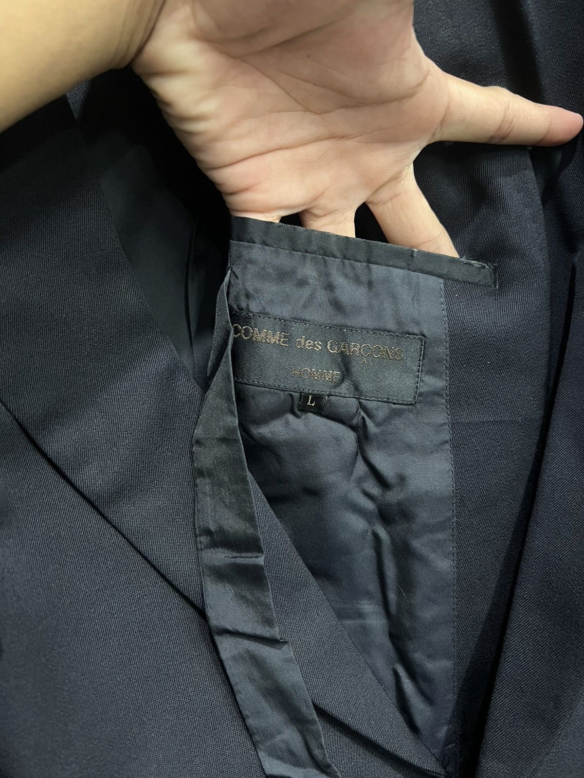 Aw1992 Vintage Comme Des Garcons Homme Blazer Jacket