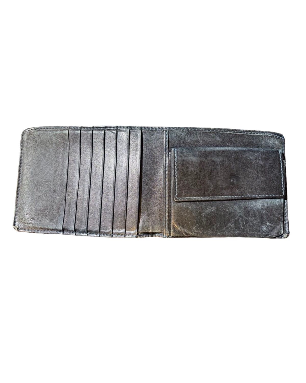 Gucci 🇮🇹MADE IN ITALY🇮🇹 GUCCI Leather Wallet Size ONE SIZE - 3 Thumbnail