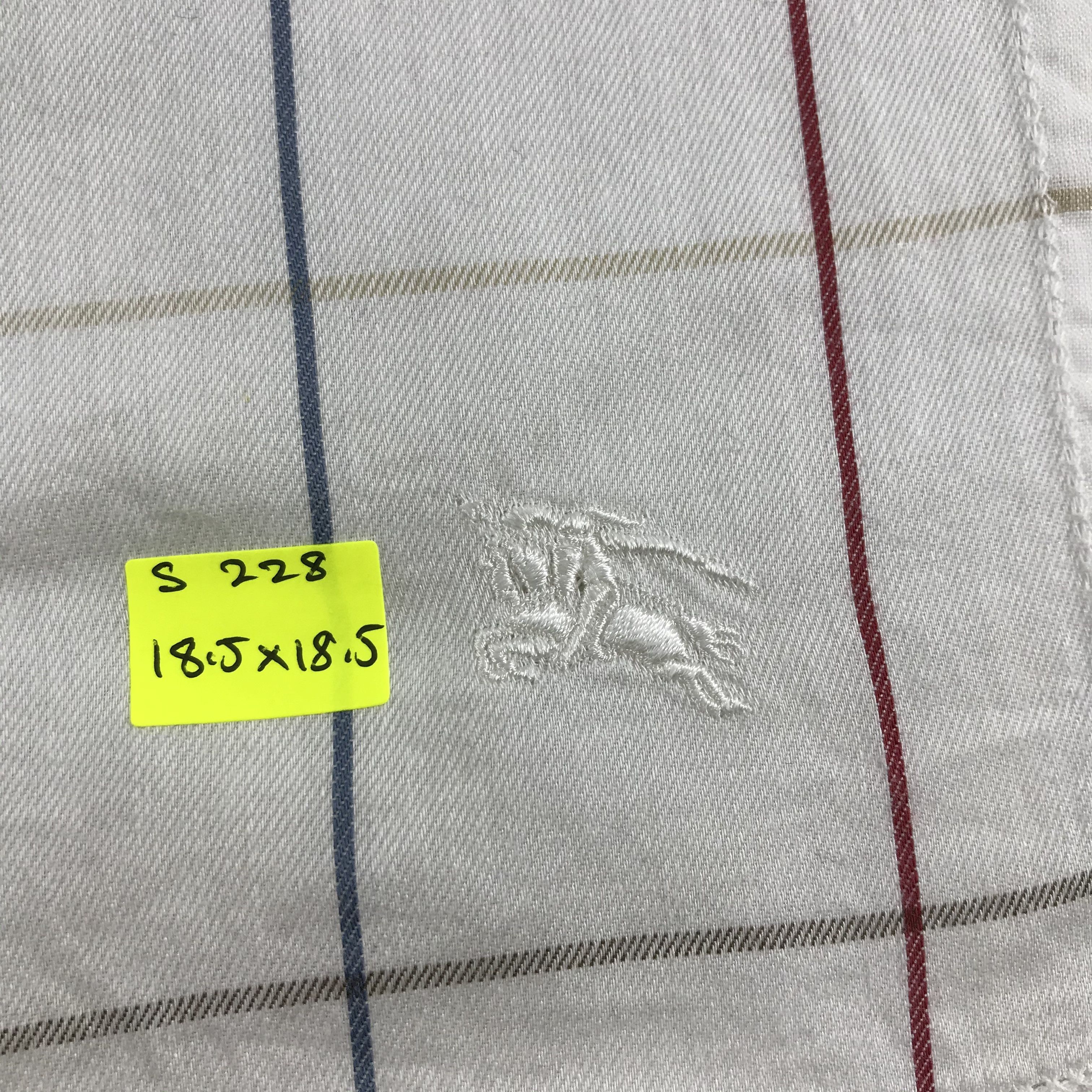 Burberry × Vintage Burberry Bandana / Handkerchief / Neckerchief - S228 Size ONE SIZE - 5 Thumbnail