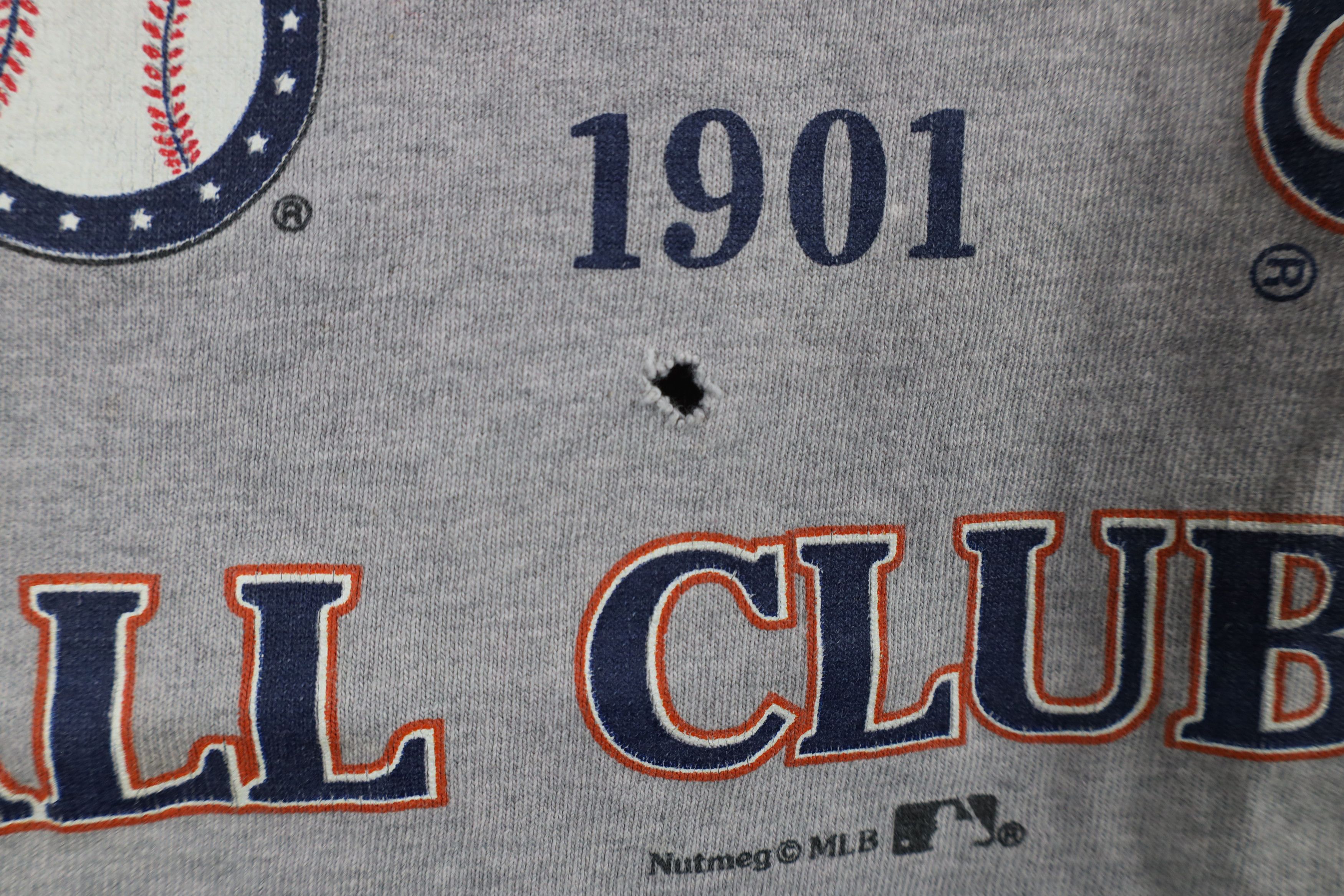 Vintage Vintage 90s Spell Out Detroit Tigers Baseball T-Shirt USA Size US L / EU 52-54 / 3 - 9 Thumbnail
