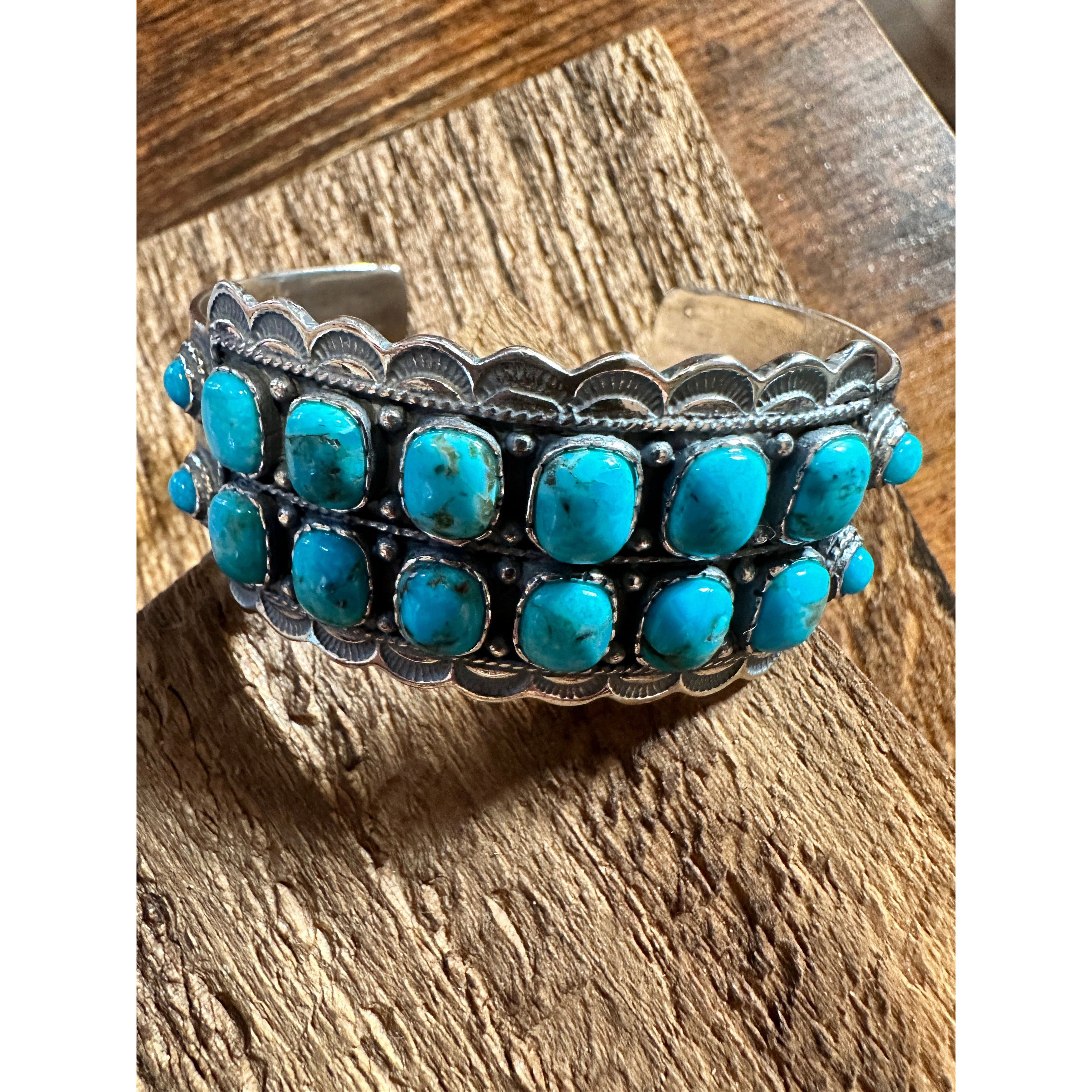 Other Turquoise Elegance: Handcrafted Boho Cuff Bracelet with Gift Size ONE SIZE - 3 Thumbnail