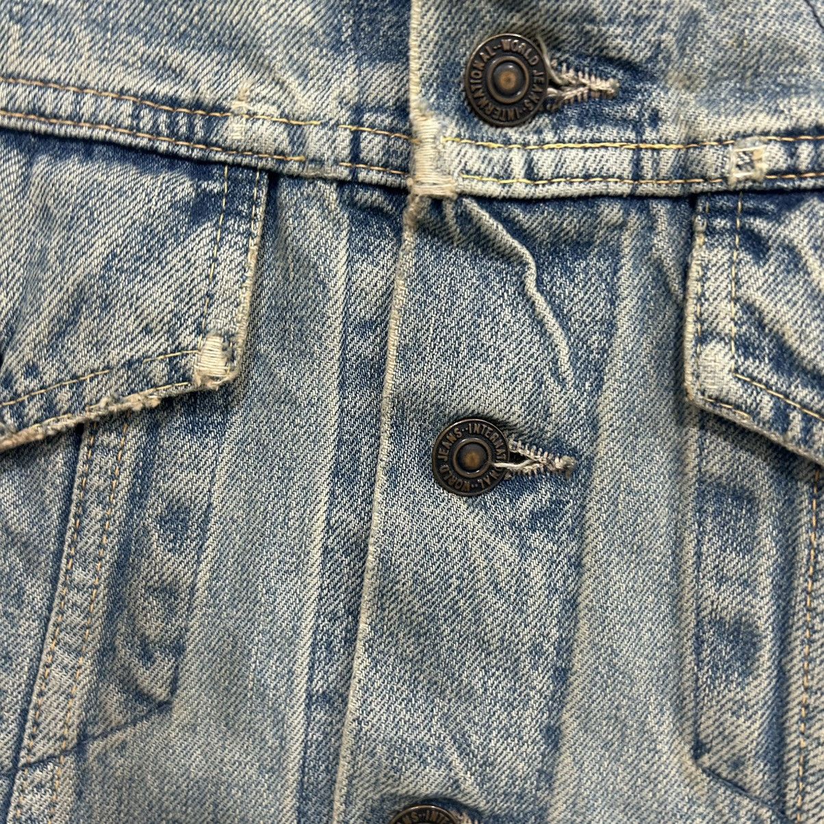 Kapital Vintage Kapital Rhinestone Sunset Pueblo Denim Jean Jacket Size US S / EU 44-46 / 1 - 14 Thumbnail