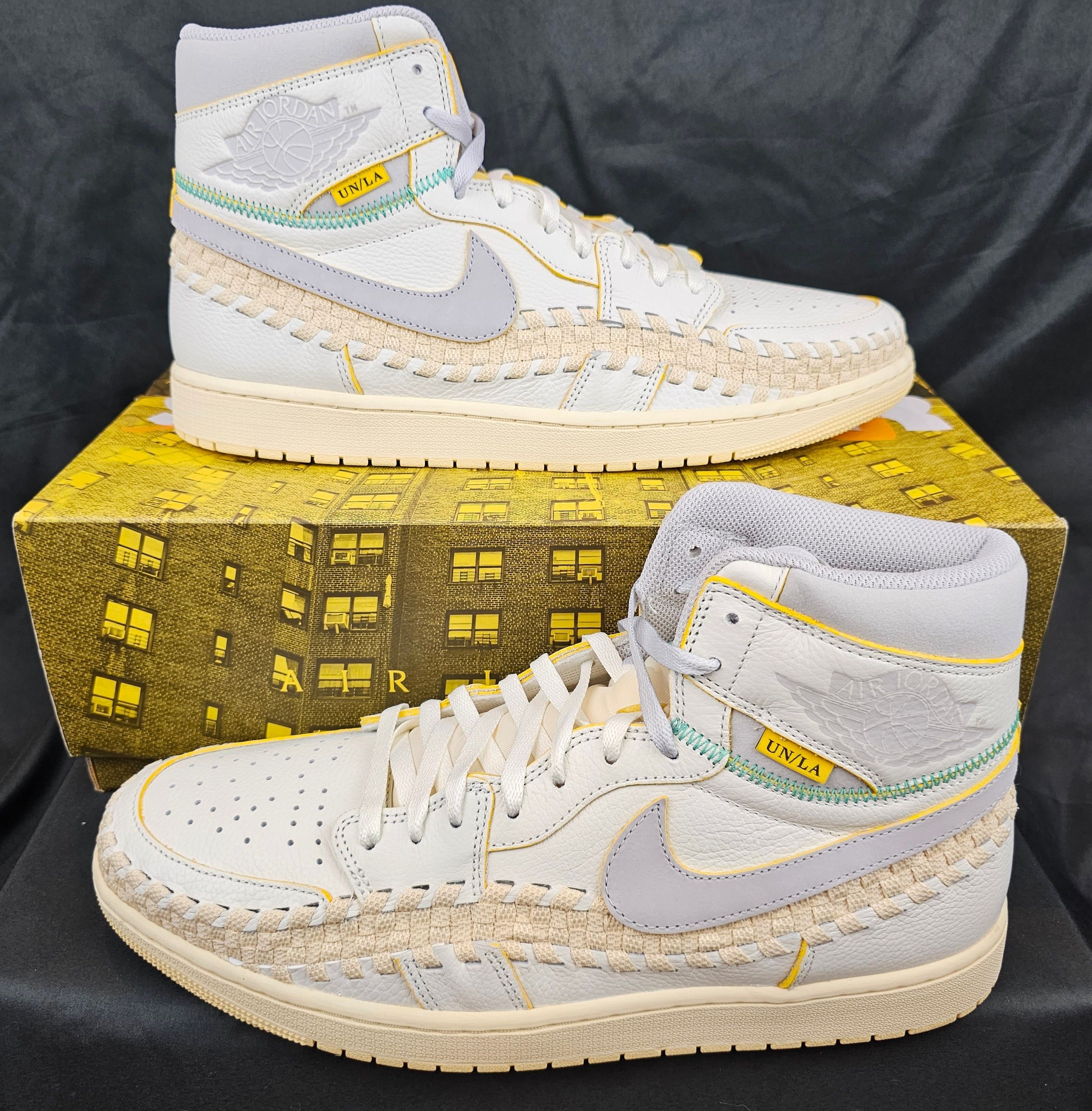 Jordan Brand Nike Jordan 1 Retro Hi OG SP Union LA Bephies Beauty Supply Size US 14 / EU 47 - 2 Thumbnail