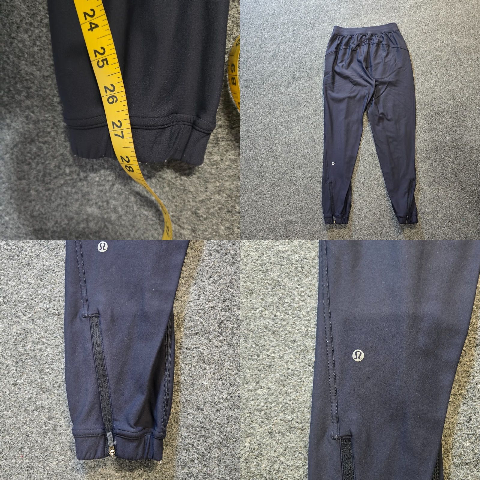 Lululemon Lululemon Pants Womens 6 Black Adapted State High Rise Jogger Pockets Casual Size 28" / US 6 / IT 42 - 8 Thumbnail