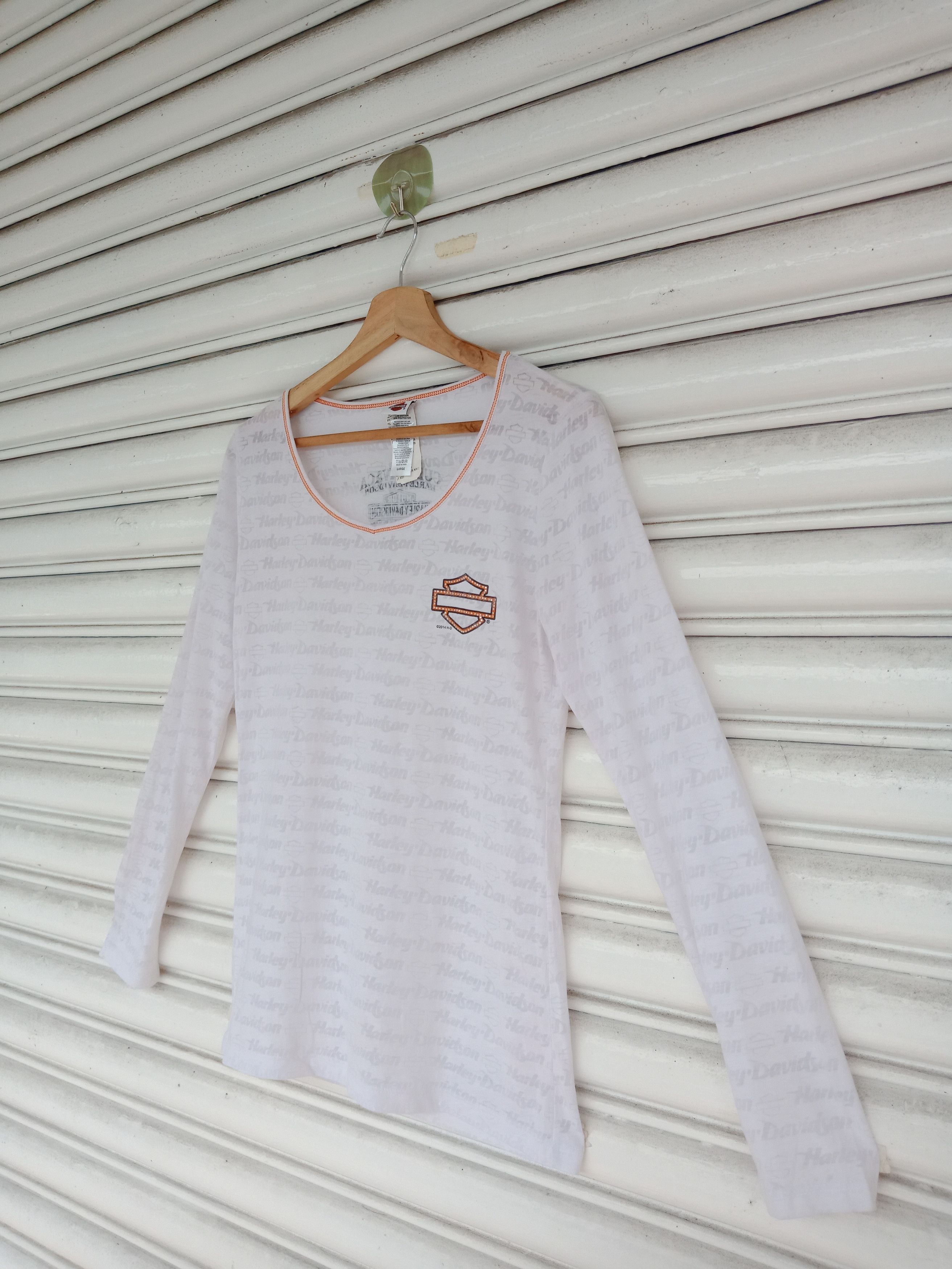 Harley Davidson Harley Davidson Monogram Long Sleeve Size S / US 4 / IT 40 - 3 Thumbnail