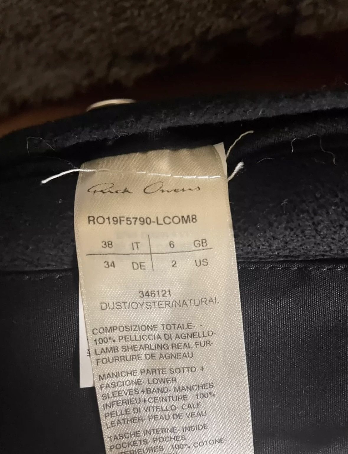 Rick Owens Rick Owens fw19 Larry zionic coat Size US S / EU 44-46 / 1 - 4 Thumbnail