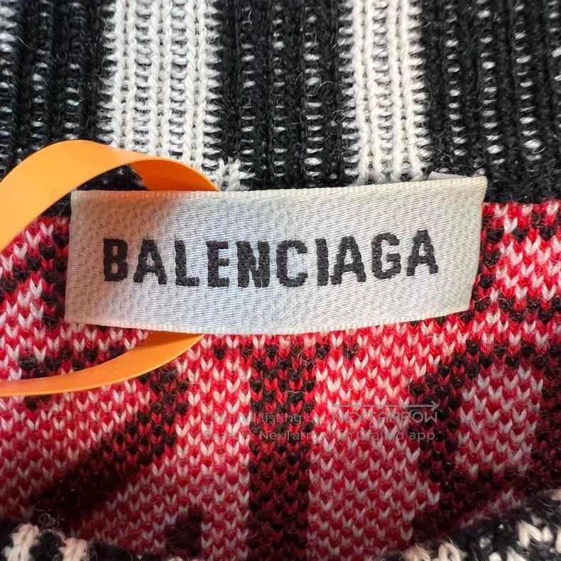 Balenciaga Balenciaga Vintage Love Heart Letter Knit Sweater Size US XS / EU 42 / 0 - 3 Thumbnail