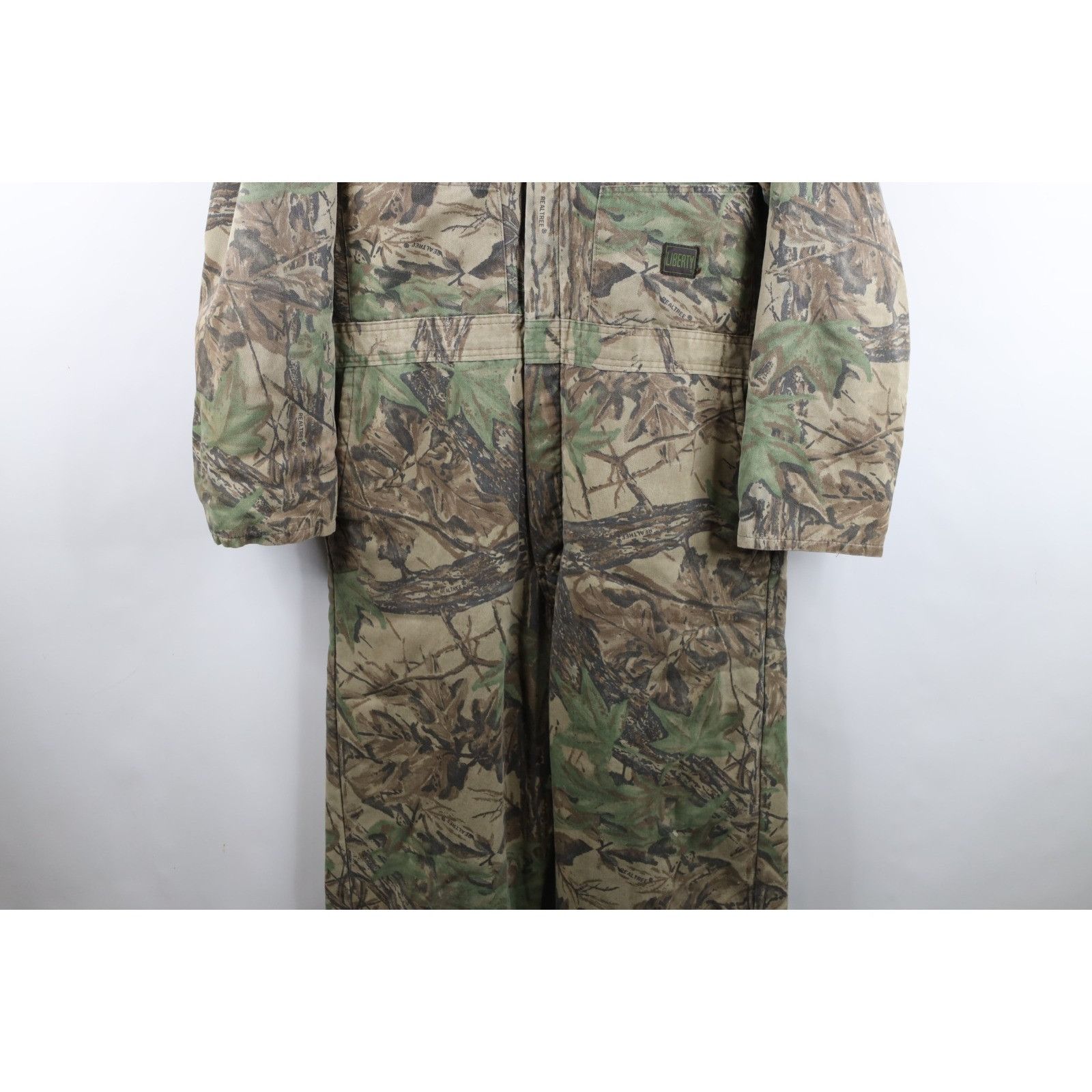 Vintage Vintage 90s Streetwear Quilted Realtree Camouflage Coveralls Size US 42 / EU 58 - 3 Thumbnail