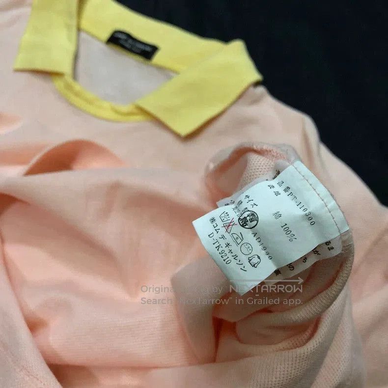 Comme des Garcons Comme des Garcons 91SS Deformed Polo. Size US XS / EU 42 / 0 - 6 Thumbnail
