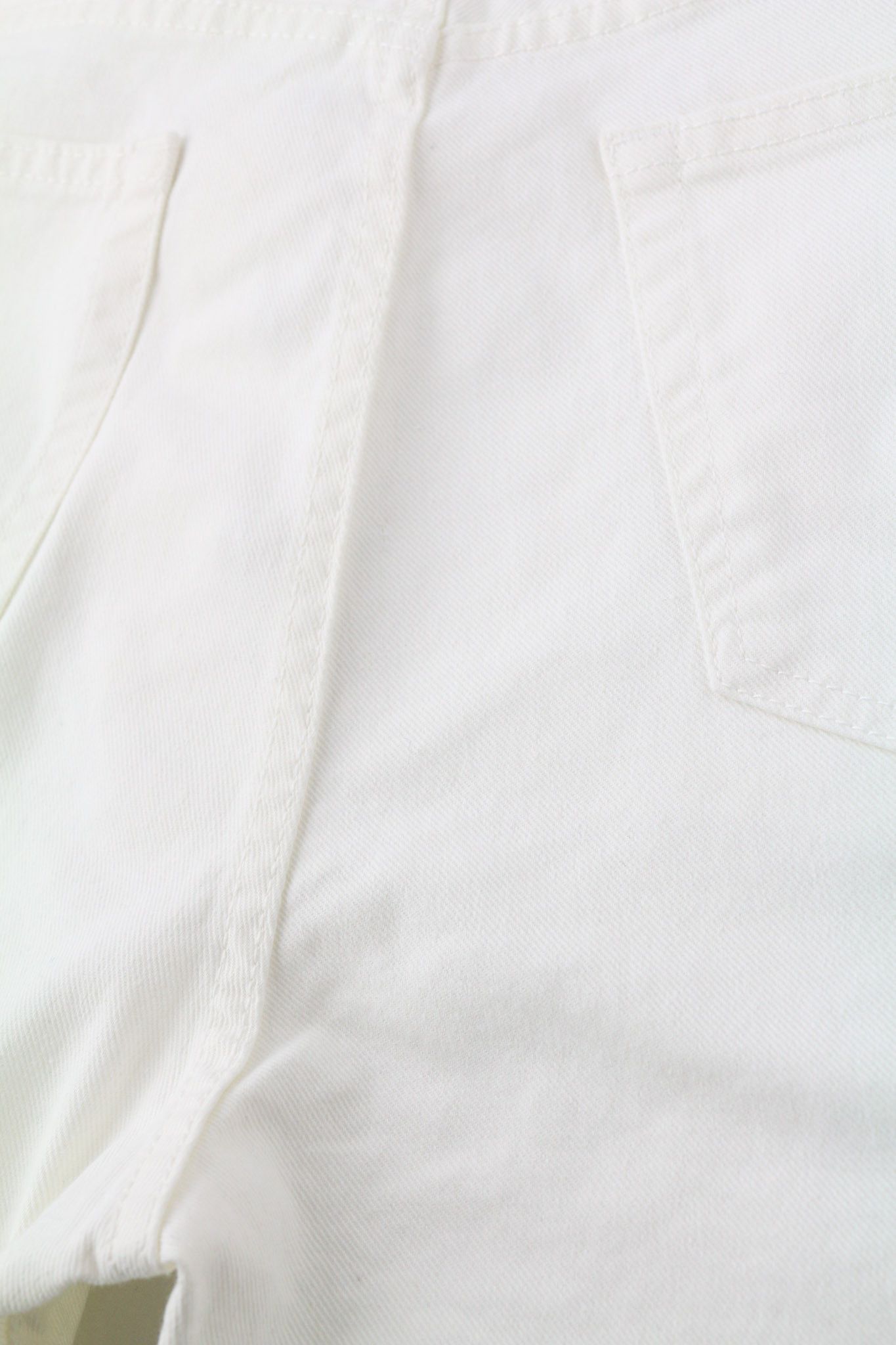 Off-White 90S LOGO W32 Straight Cotton Stretch Raw White 80237 Size US 32 / EU 48 - 14 Thumbnail