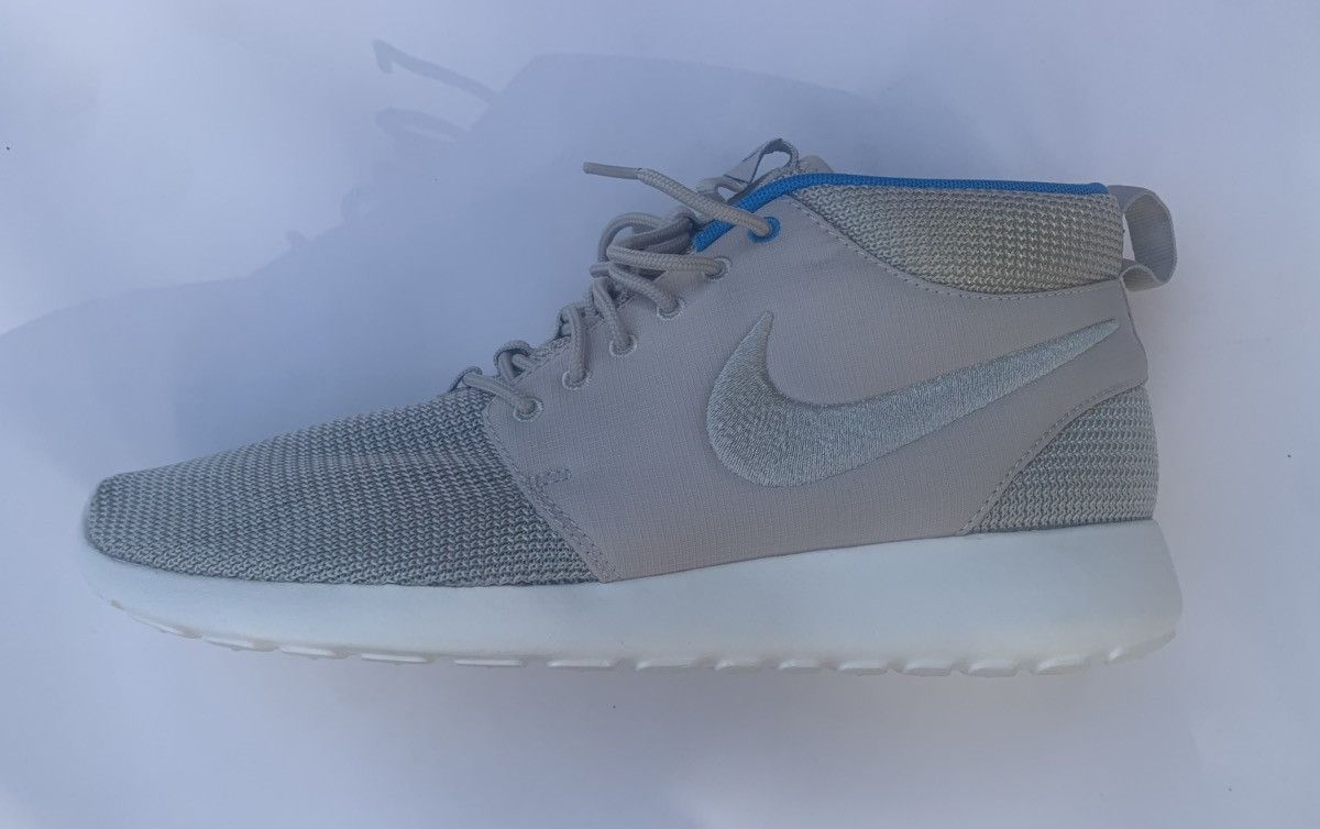 Nike Men’s Nike Roshe Run Mid Size 9.5 Mortar Blue Hero Sneakers Size US 9.5 / EU 42-43 - 2 Thumbnail