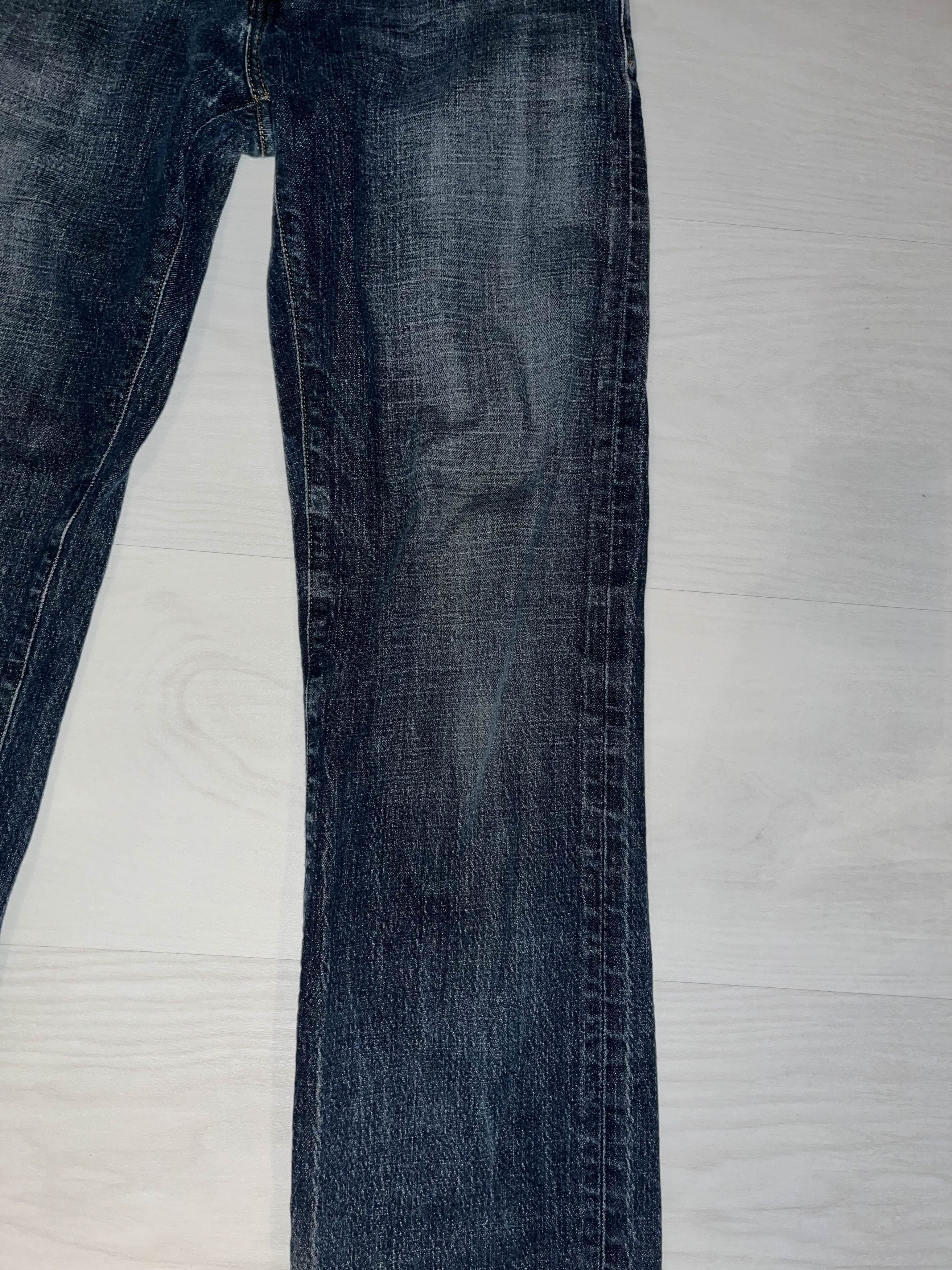 Guess × Vintage y2k style Guess Navy Jeans Size 28" / US 6 / IT 42 - 4 Thumbnail