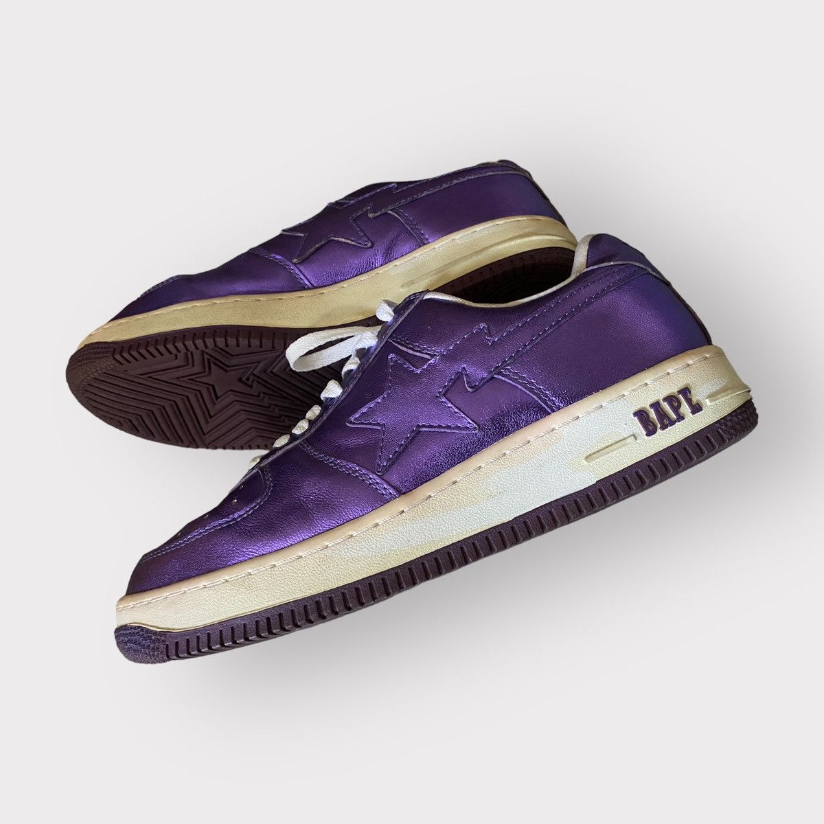 Bape Foil Bapesta (2009) Size US 9.5 / EU 42-43 - 4 Thumbnail