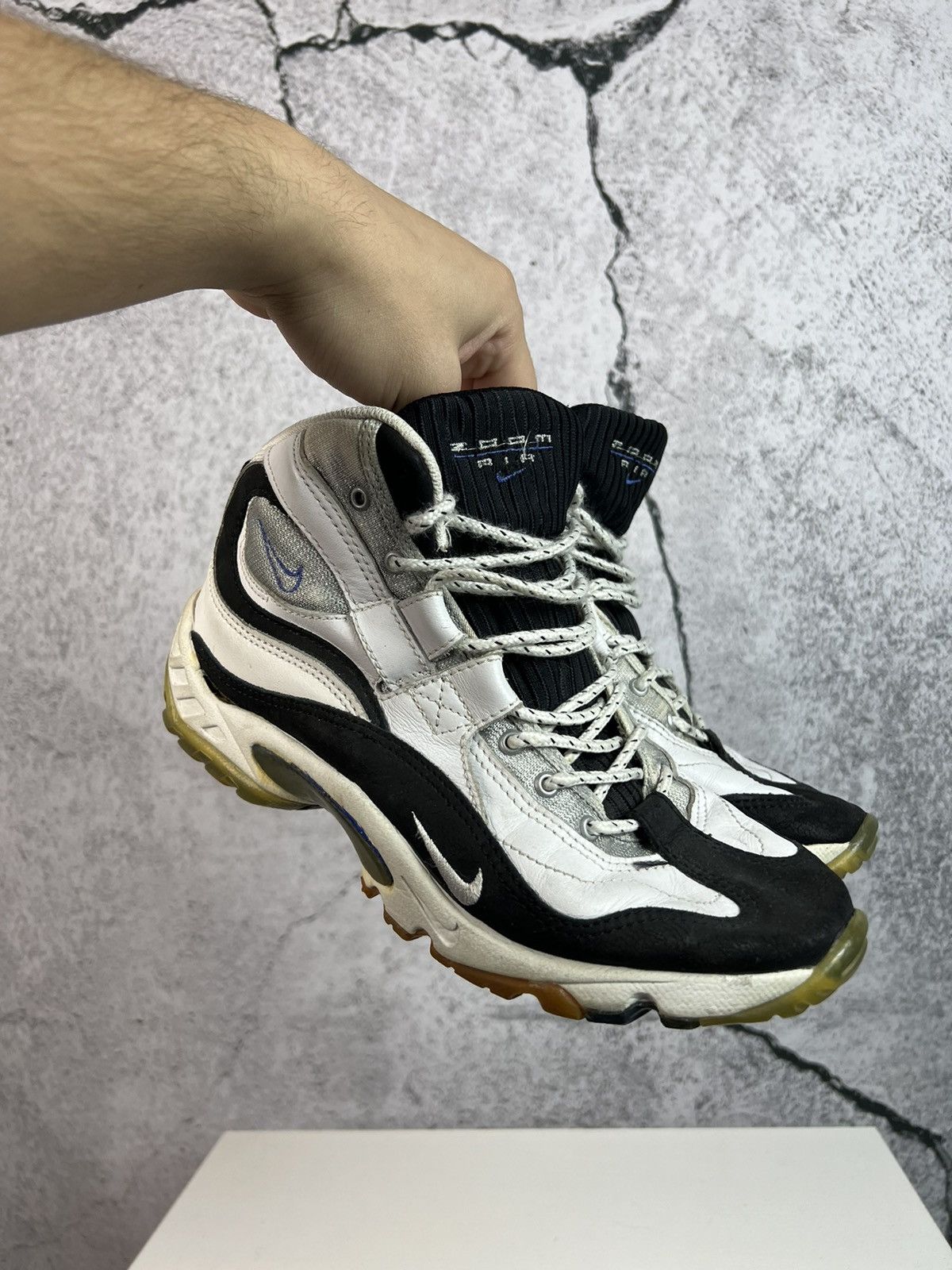 Nike × Vintage Vintage 90s 1996 Nike Air Zoom sneakers shoes Size US 8.5 / IT 38.5 - 2 Thumbnail