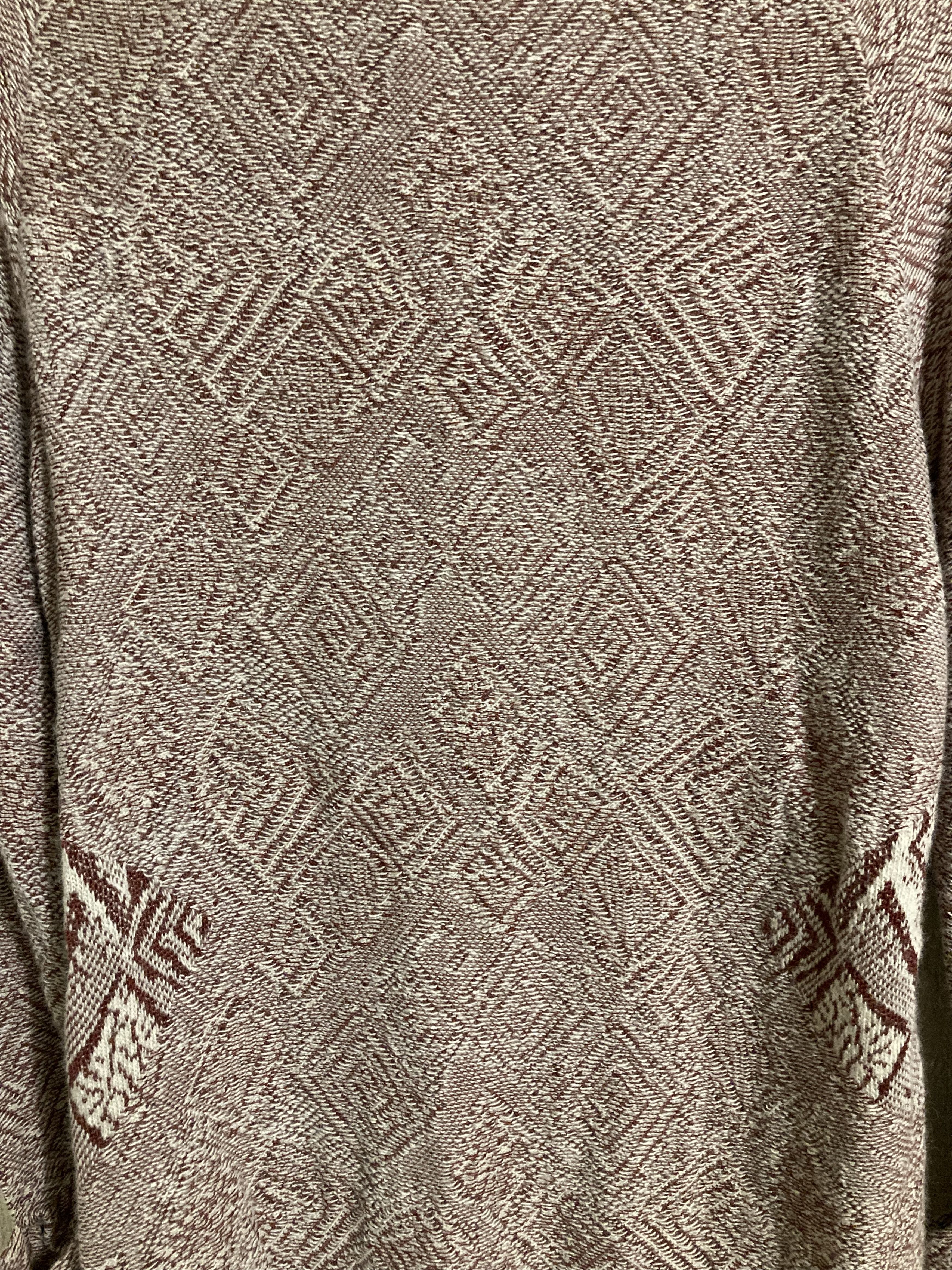 See by Chloe See By Chloe Red Jacquard Knit Asymmetrical Mini Dress Size S / US 4 / IT 40 - 13 Thumbnail