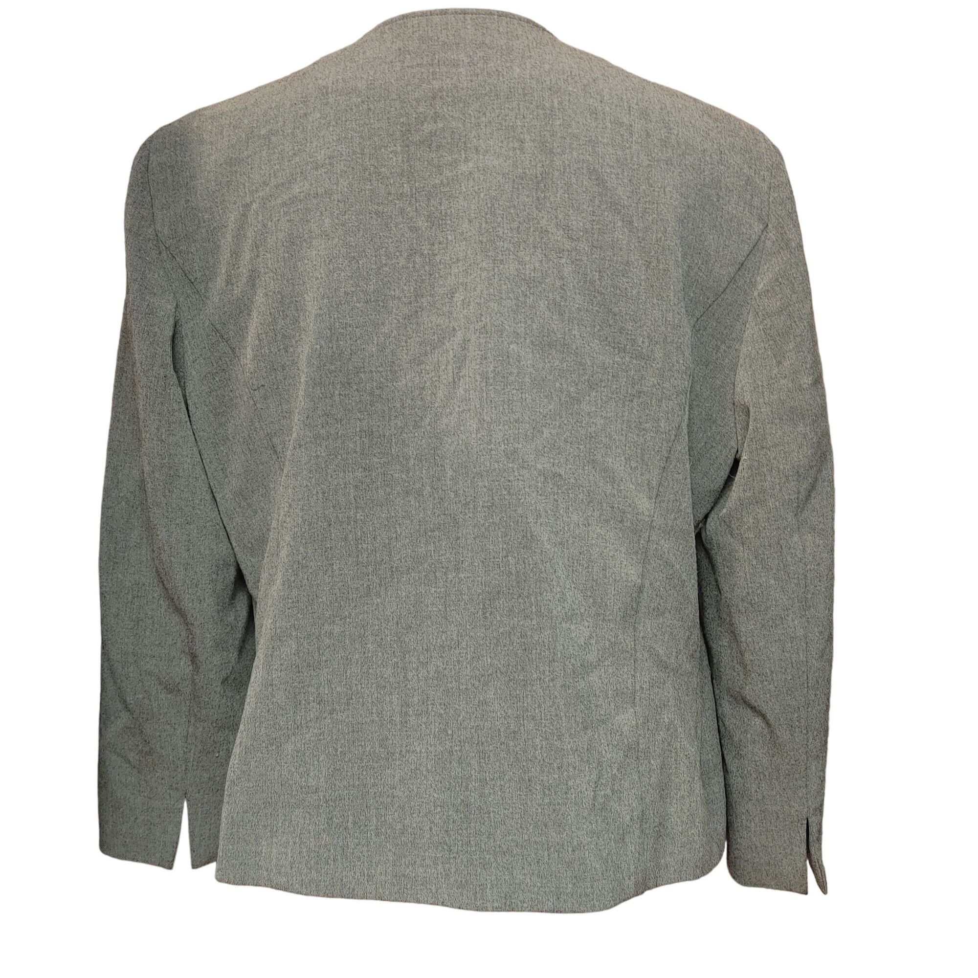Other Jones & Co. Women's Gray Button Down Long sleeve Blazer 12 Size XL / US 12-14 / IT 48-50 - 2 Thumbnail