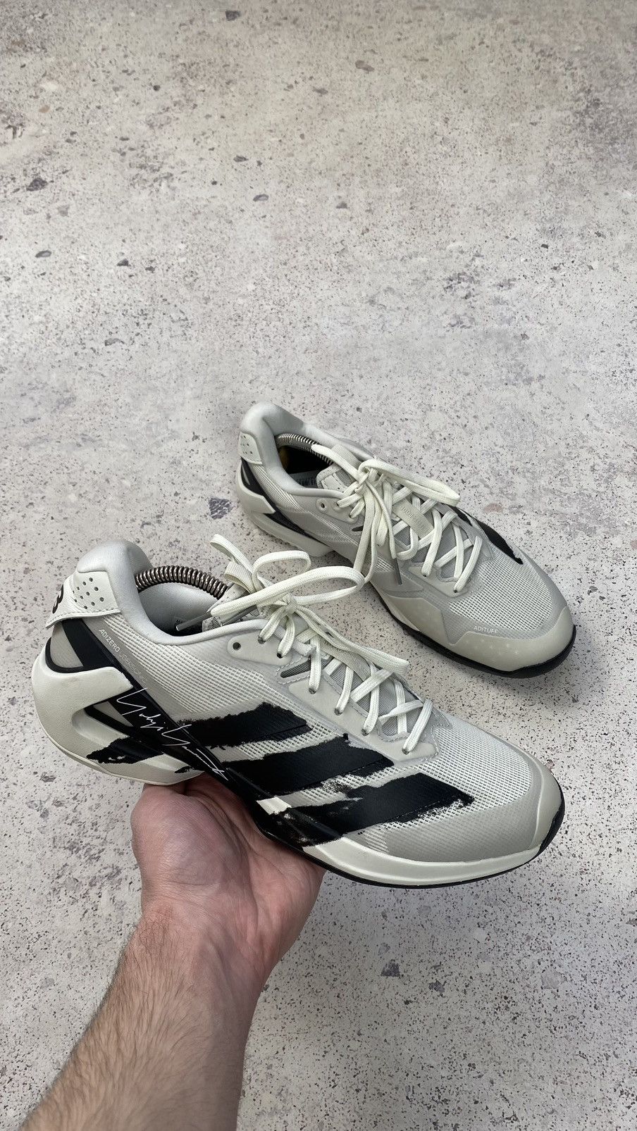 Y-3 Y-3 Yohji Yamamoto Adidas Tennis Adizero Ubersonic 5 JP7719 Size US 9 / EU 42 - 5 Thumbnail