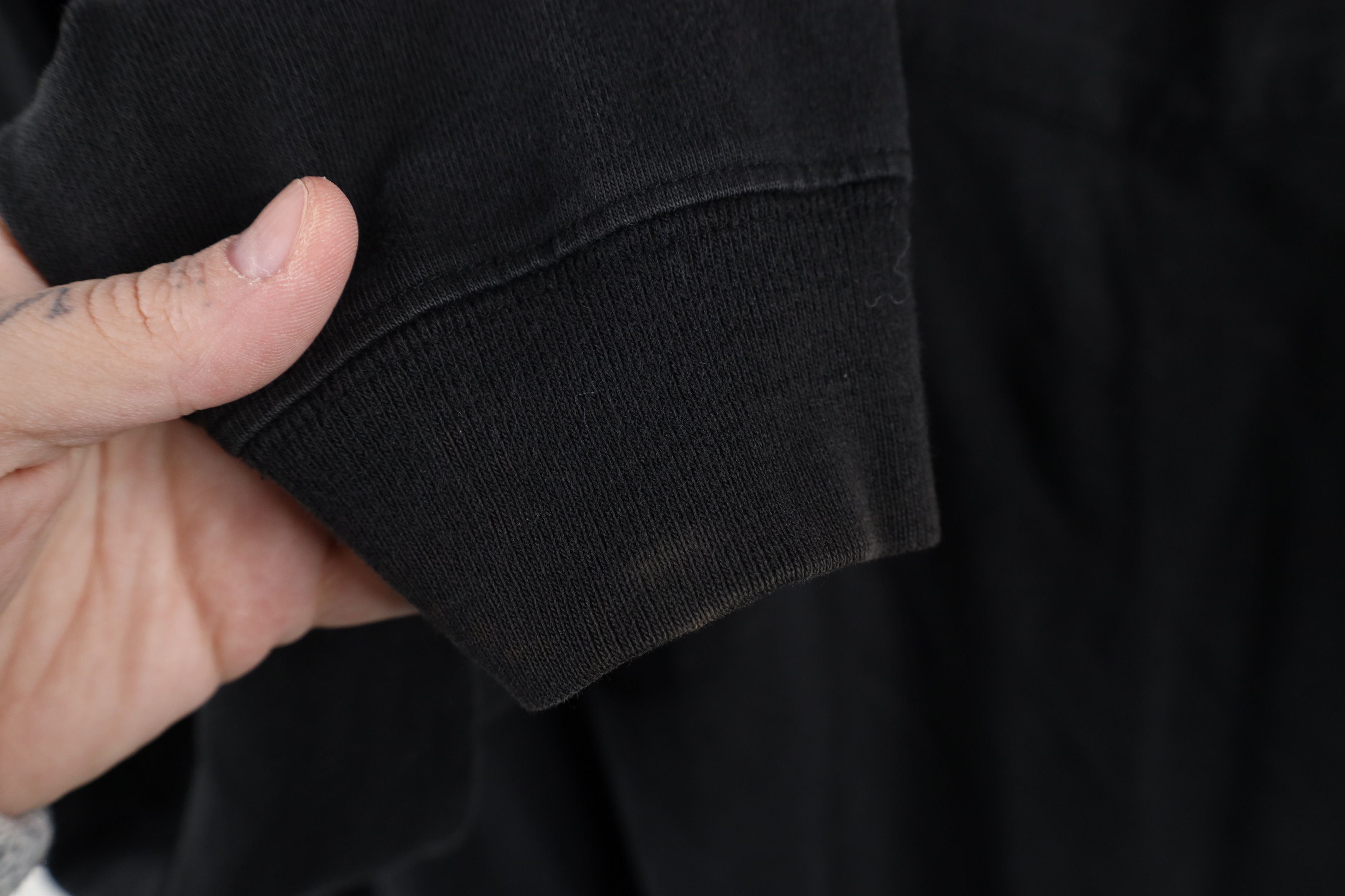 Carhartt × Vintage Vintage 90s Carhartt Spell Long Sleeve Henley T-Shirt Black Size US XL / EU 56 / 4 - 9 Thumbnail