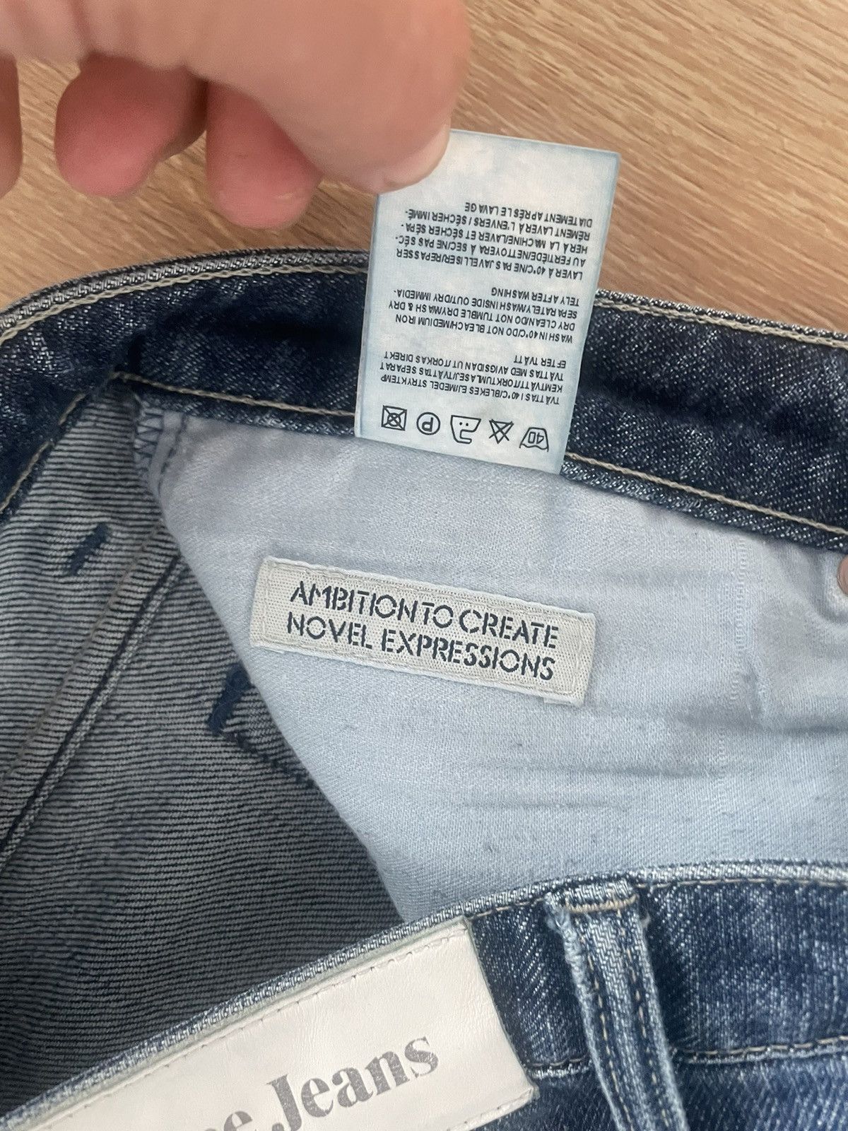 Acne Studios Acne Jeans Hep Pure Men’s Denim 30/34 Straight Fit Size US 32 / EU 48 - 4 Thumbnail