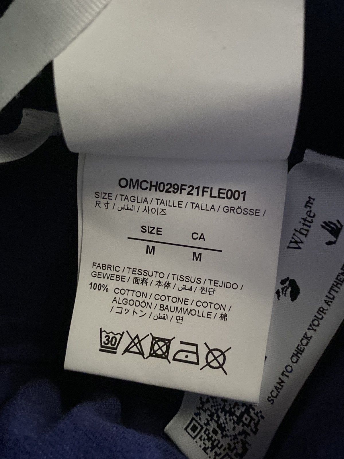 Off-White OFF-WHITE Sweatpants Blue Size US 32 / EU 48 - 9 Thumbnail