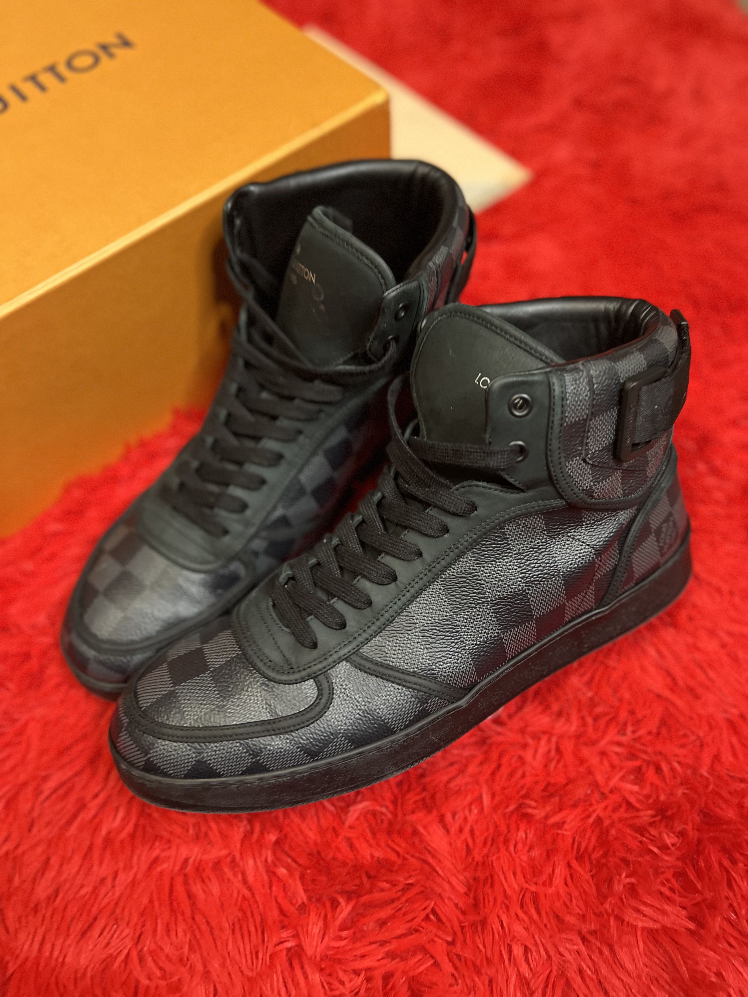 Louis Vuitton Rivoli High Top Black Monogram