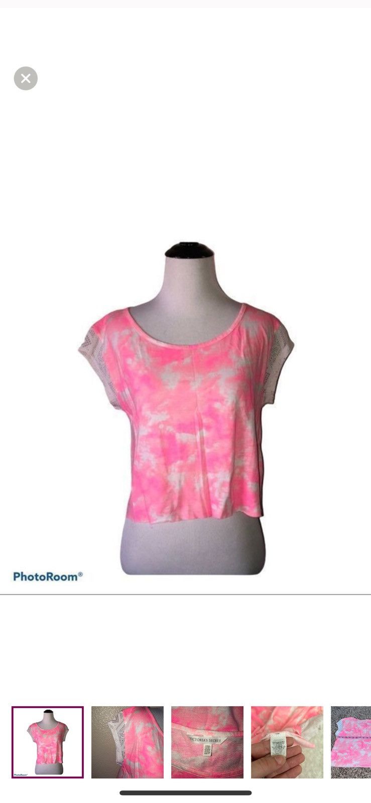 Victoria's Secret Victoria’s Secret XS tie dye crop top Size XS / US 0-2 / IT 36-38 - 1 Thumbnail