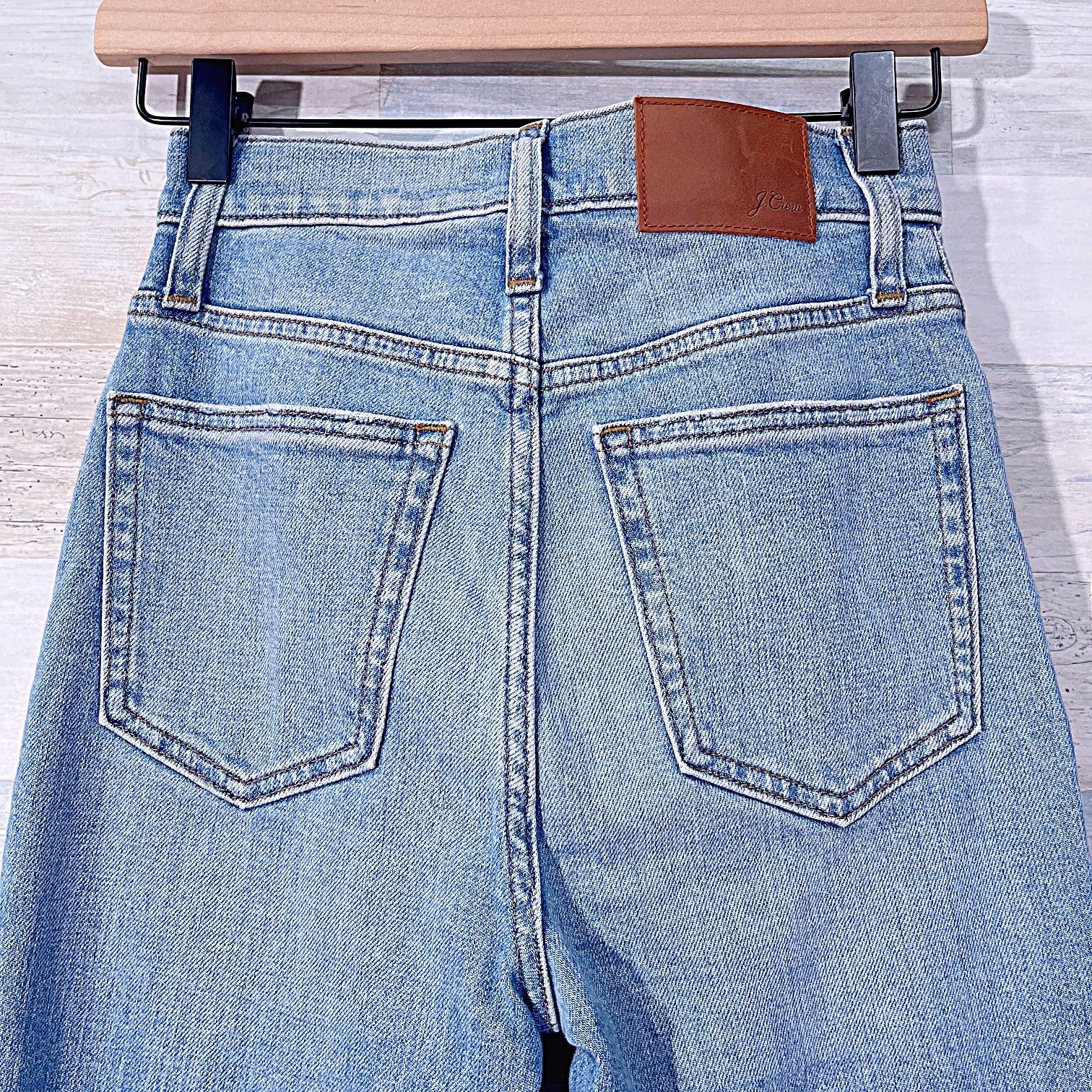 J.Crew J CREW Skinny High Rise Flare Jeans Womens 23 Size 23" - 7 Thumbnail