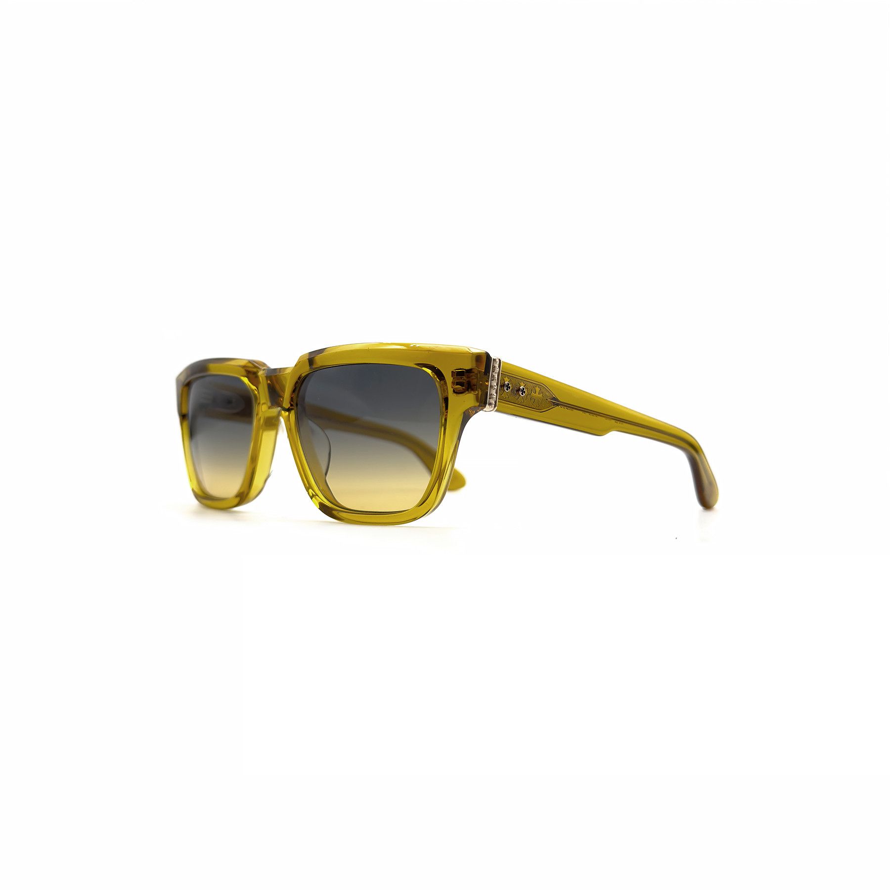 Chrome Hearts Chrome Hearts MIDIXATHRILL I MALT Sunglasses Size ONE SIZE - 1 Thumbnail