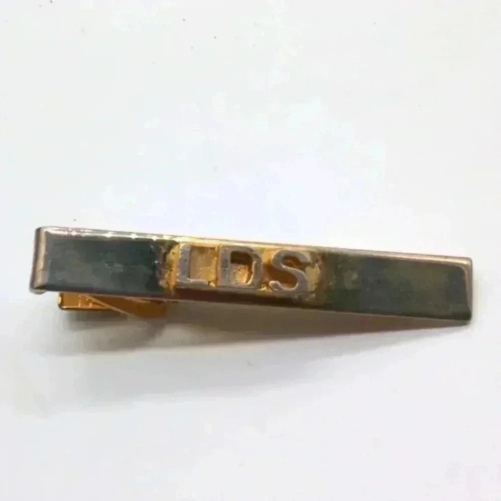 Vintage LDS tie clip bar Vintage Estate Jewelry Size ONE SIZE - 1 Thumbnail