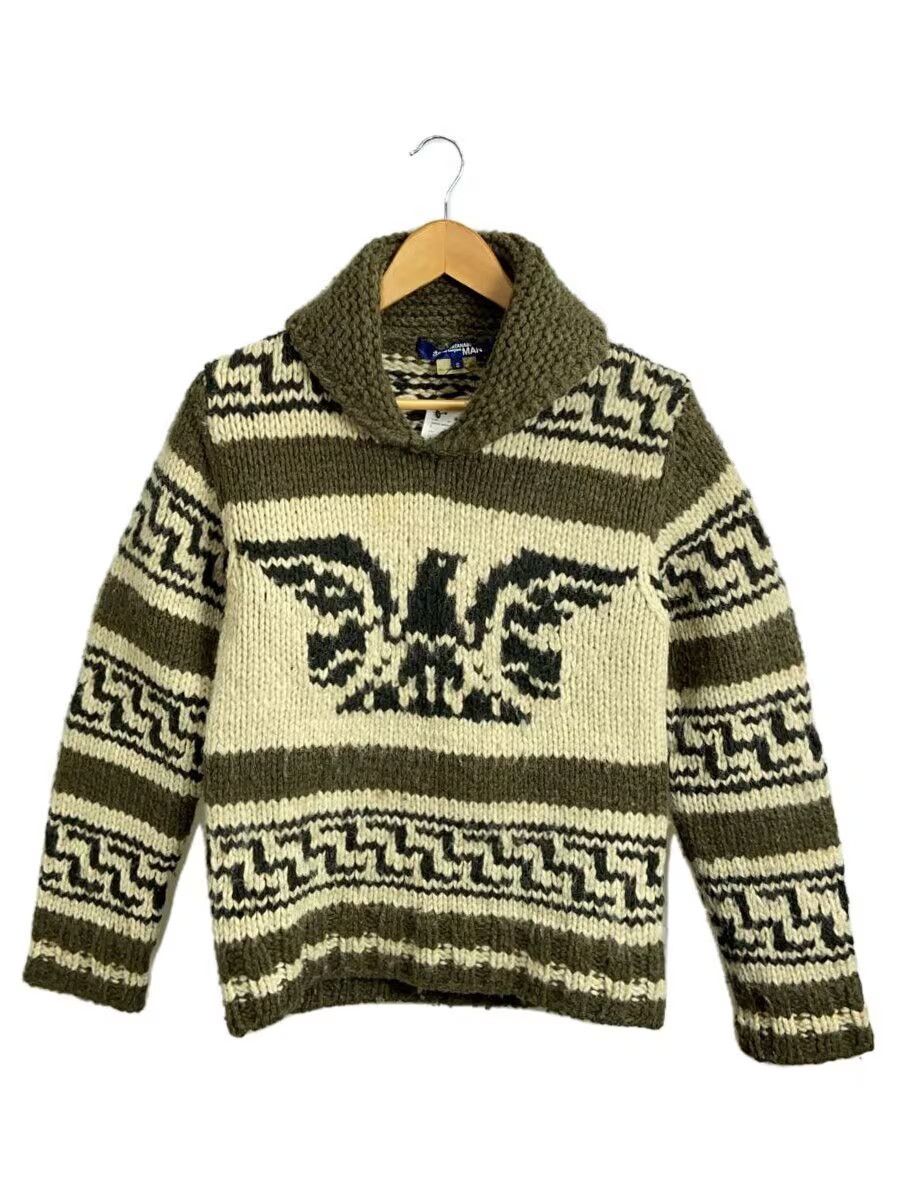 Comme des Garcons × Junya Watanabe Military Cowichan Wool Knit Sweater Size US S / EU 44-46 / 1 - 1 Thumbnail