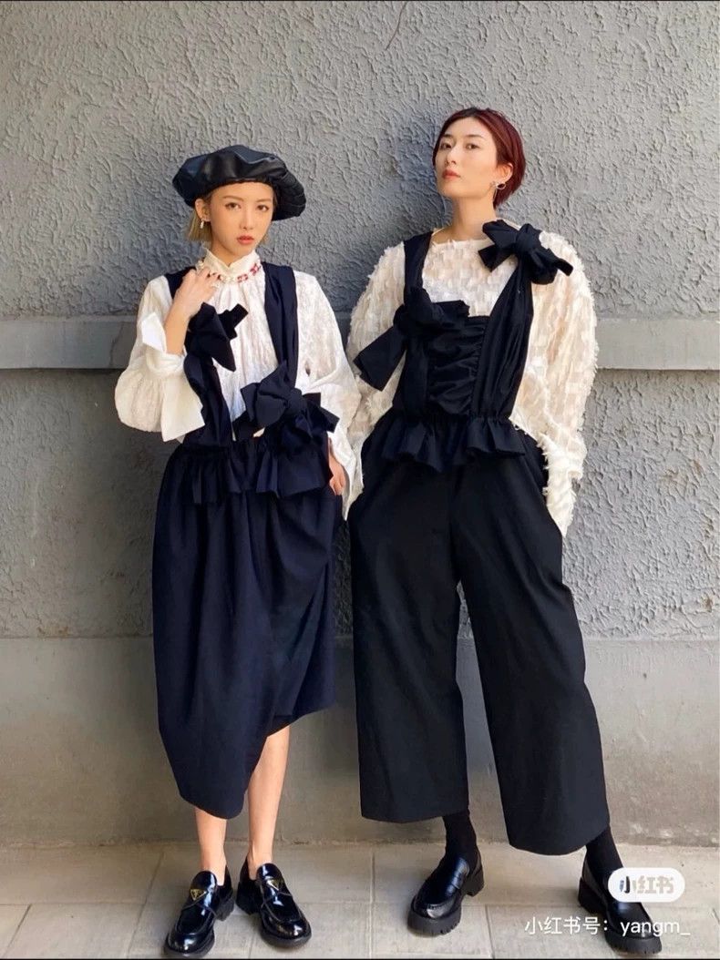 Comme des Garcons Comme Des Garcons size S Bow suspenders pumpkin pants Size 23" - 7 Thumbnail