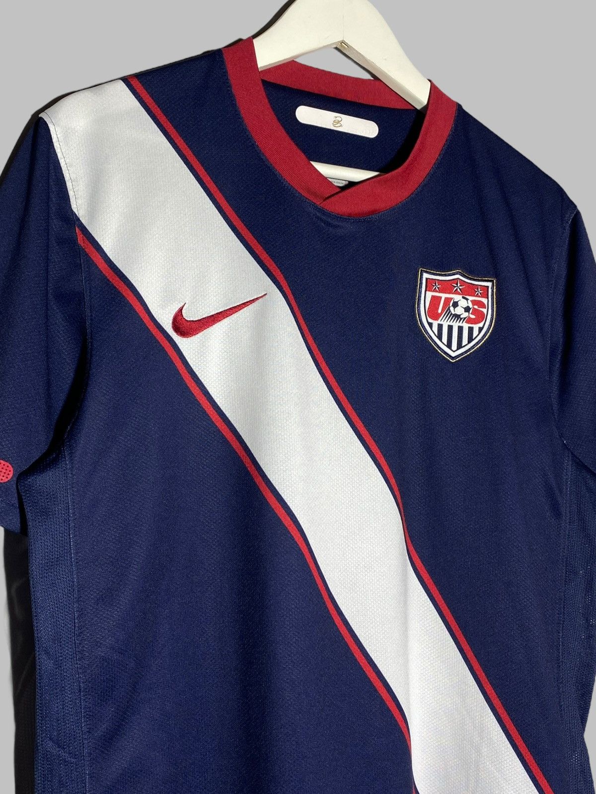 Nike 🔥 USA NIKE NATIONAL TEAM JERSEY Y2K OLYMPIC ENERGY RARE Size US L / EU 52-54 / 3 - 3 Thumbnail