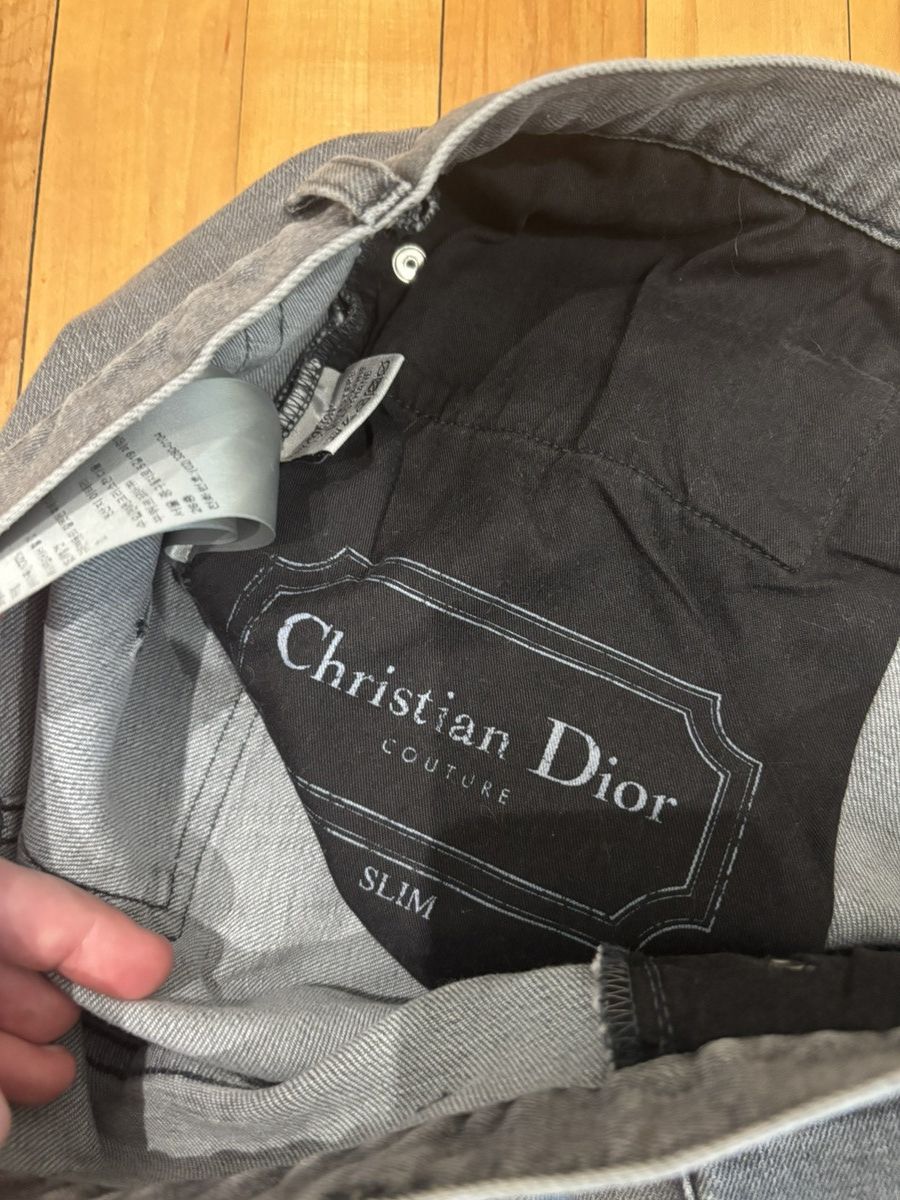 Dior Long Slim-fit Dior denim jeans Size US 30 / EU 46 - 3 Thumbnail