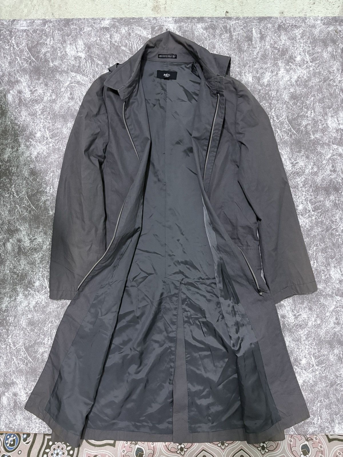 Japanese Brand × Vintage × Yohji Yamamoto Ined homme by Yohji Yamamoto Coat Jacket Size US XS / EU 42 / 0 - 8 Thumbnail