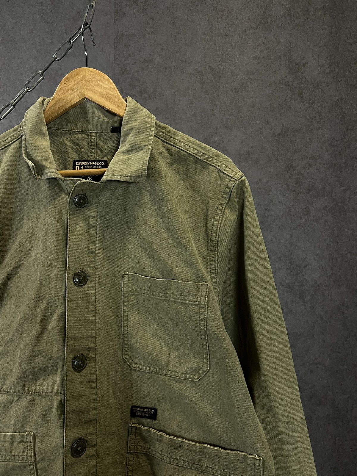 Superdry Superdry military British style jacket Size US L / EU 52-54 / 3 - 2 Thumbnail
