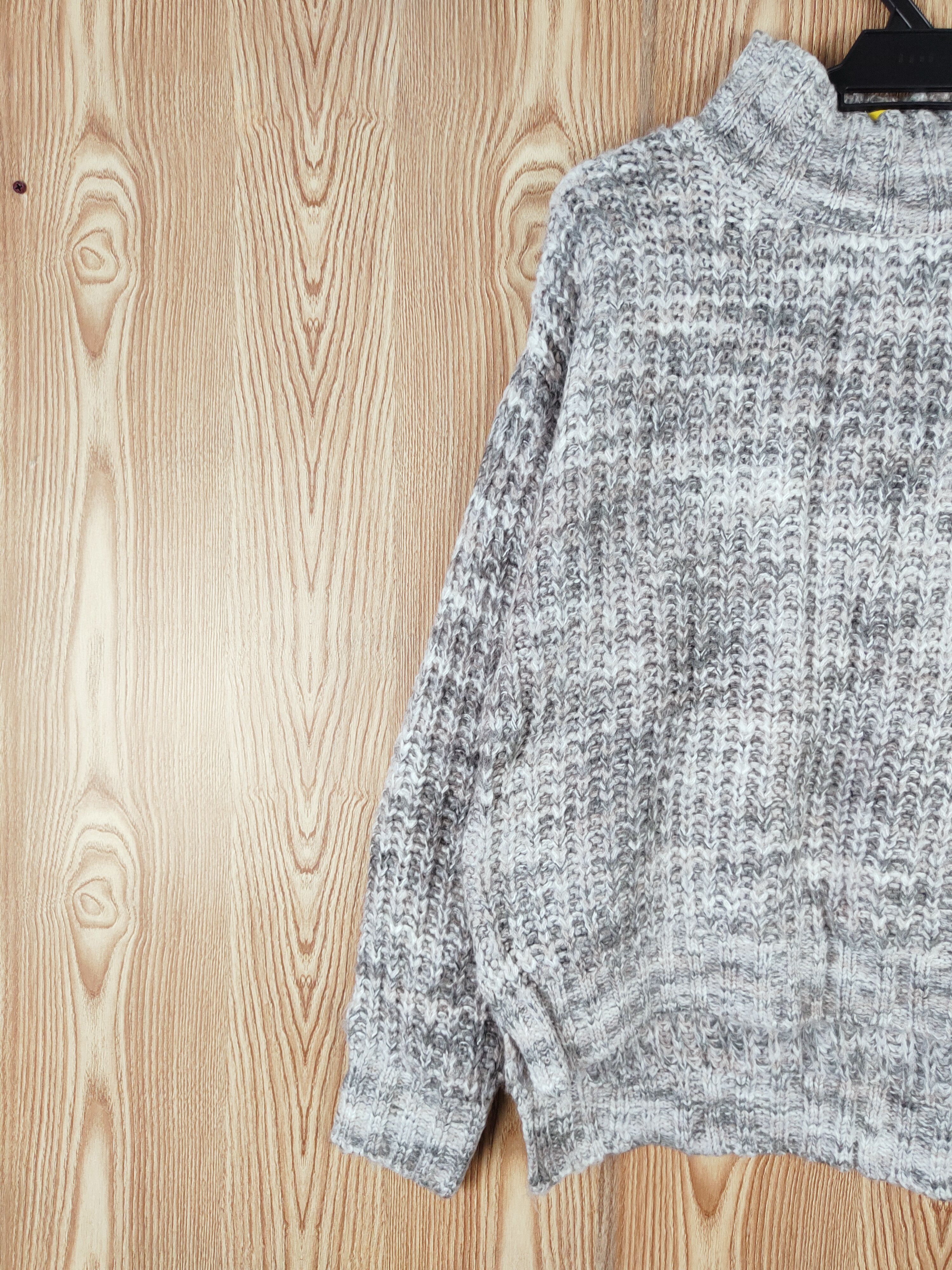 Japanese Brand × Vintage Rose Farm Gray Knitwear Sweatshirts #W314 Size M / US 6-8 / IT 42-44 - 3 Thumbnail