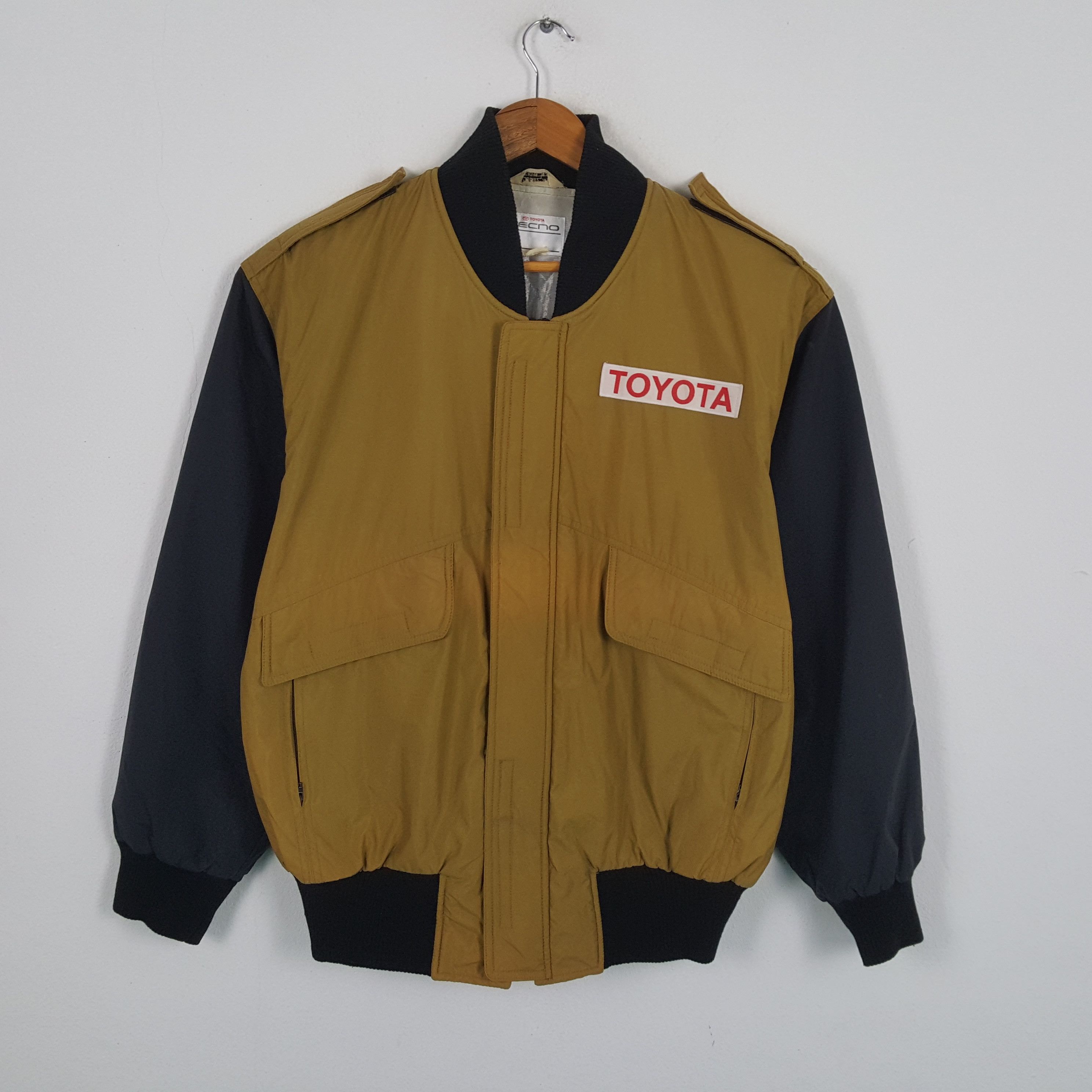 Japanese Brand × Vintage Vintage TOYOTA TECNO Japanese Racing Team Jacket Size US XL / EU 56 / 4 - 3 Thumbnail