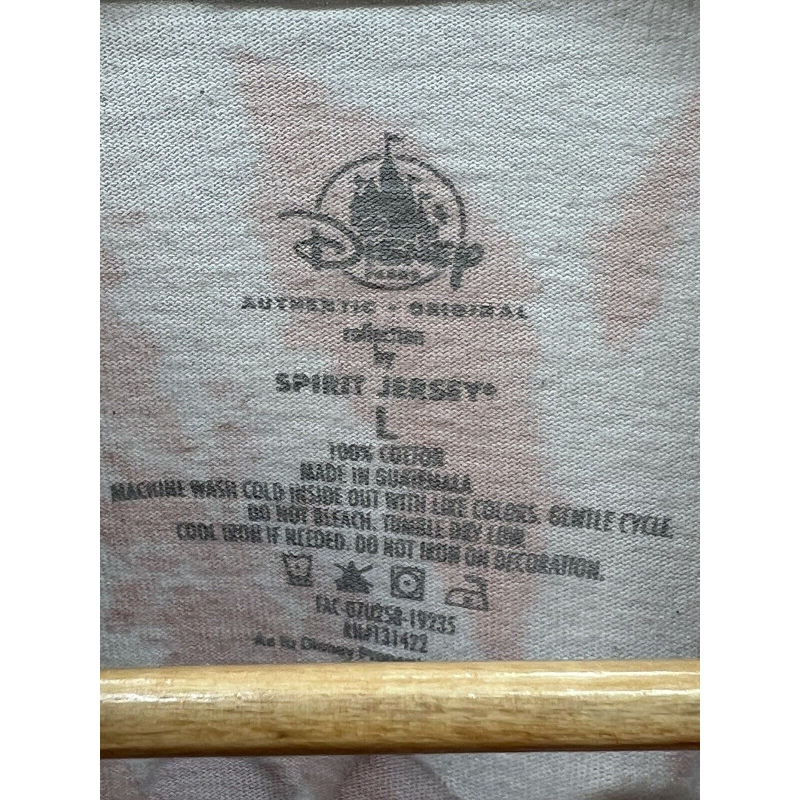 Disney Disney Disneyland Pink Tie Dye Long Sleeve Shirt Size Large Size L / US 10 / IT 46 - 3 Thumbnail