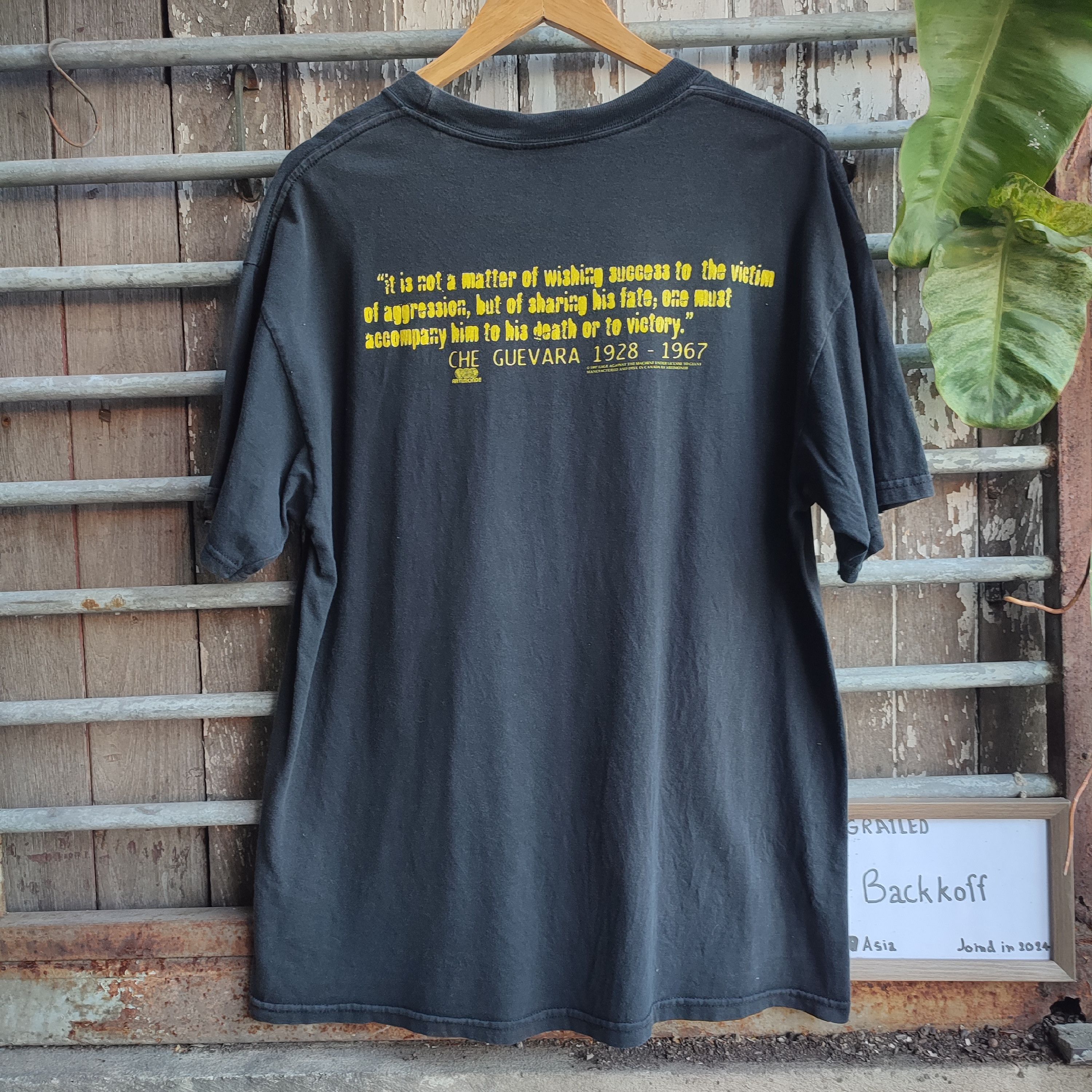 Band Tees × Rage Against The Machine × Vintage Vintage 1997 Rage Against The Machine T-Shirt Size US L / EU 52-54 / 3 - 4 Thumbnail