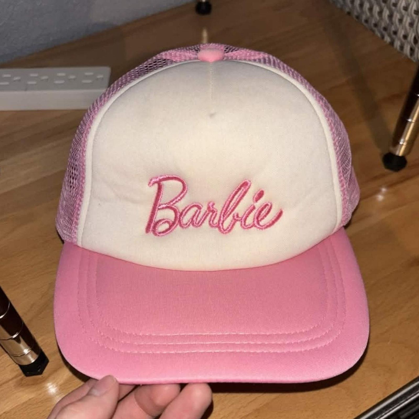 Other Retro-style Barbie Movie Promo Trucker Hat Size ONE SIZE - 1 Thumbnail