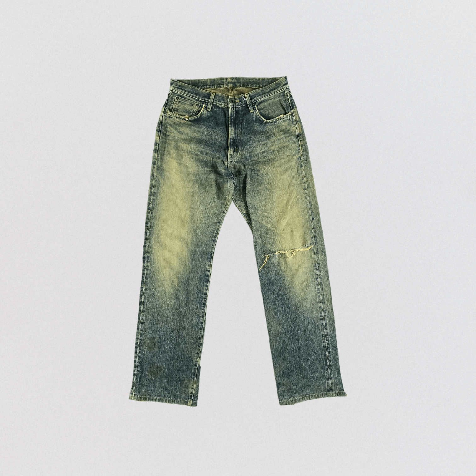 Edwin Vintage 90s Rusty Edwin 505 Selvedge Jeans-JM3566 Size US 33 - 1 Thumbnail