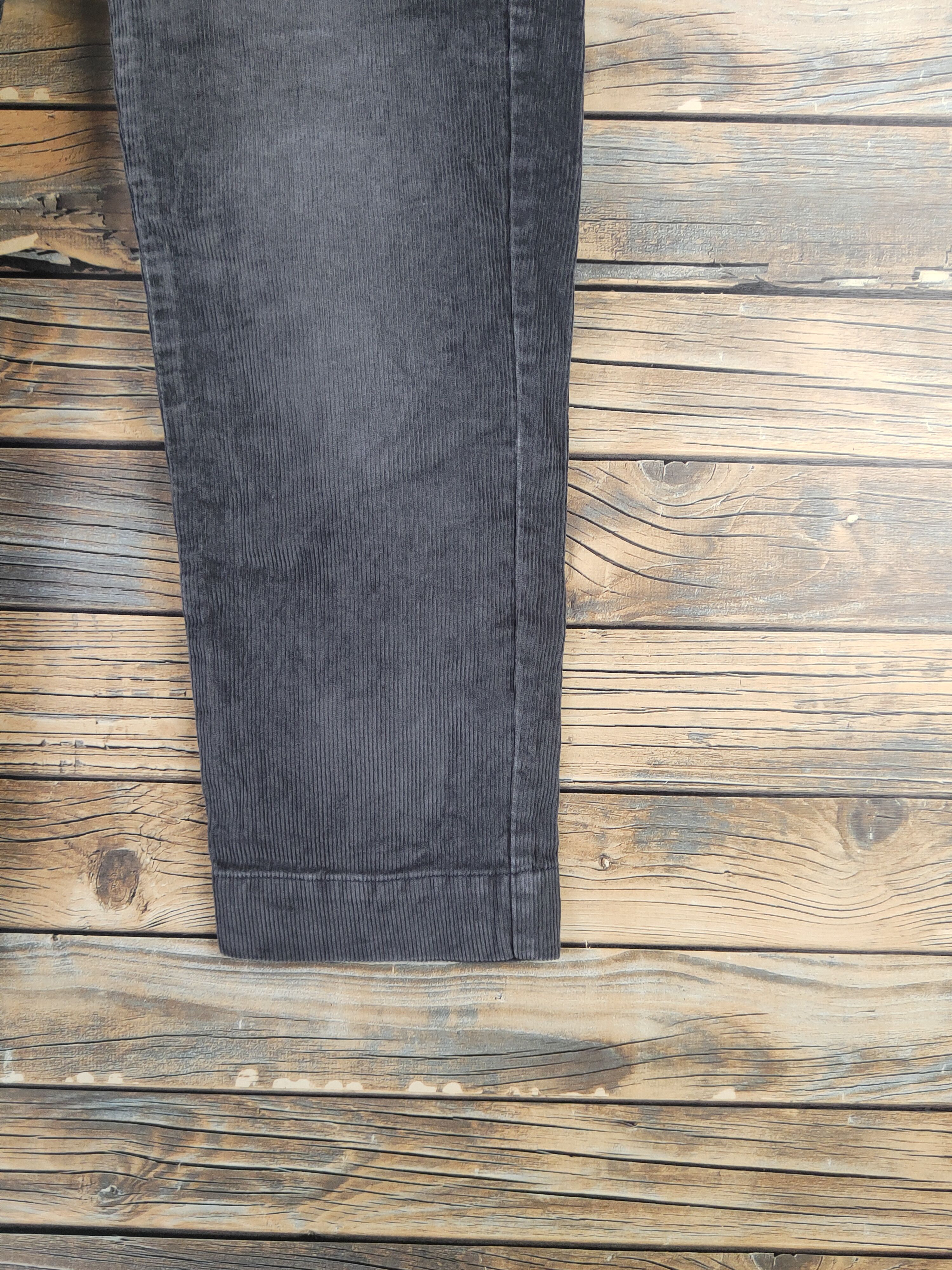 Gap DL Gap Jeans Dark Gray Multipocket Corduroy Pants #46-264T Size 28" / US 6 / IT 42 - 6 Thumbnail